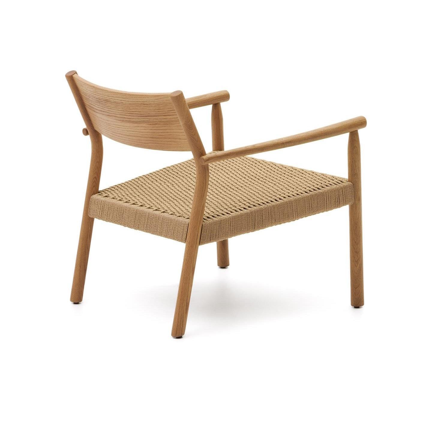 Fotel YALIA lite drewno dębowe La Forma Eye on Design