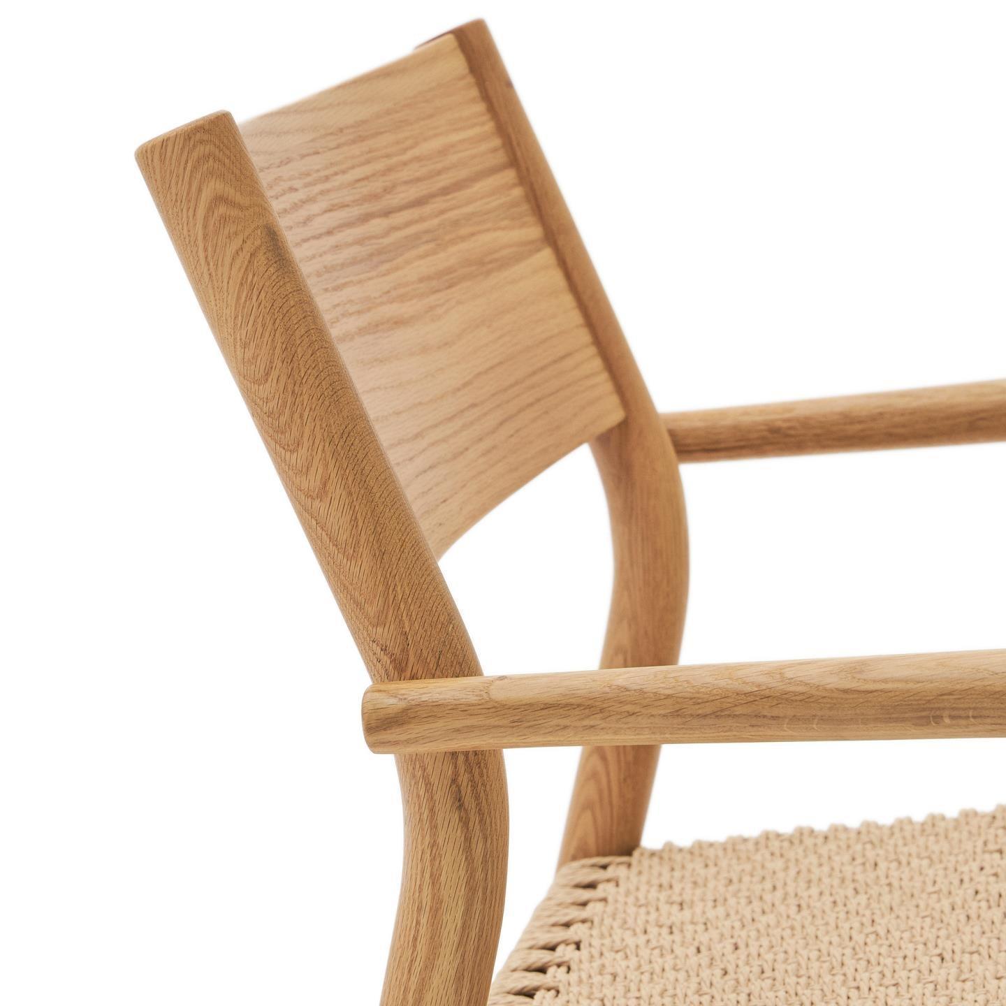 Fotel YALIA lite drewno dębowe La Forma Eye on Design