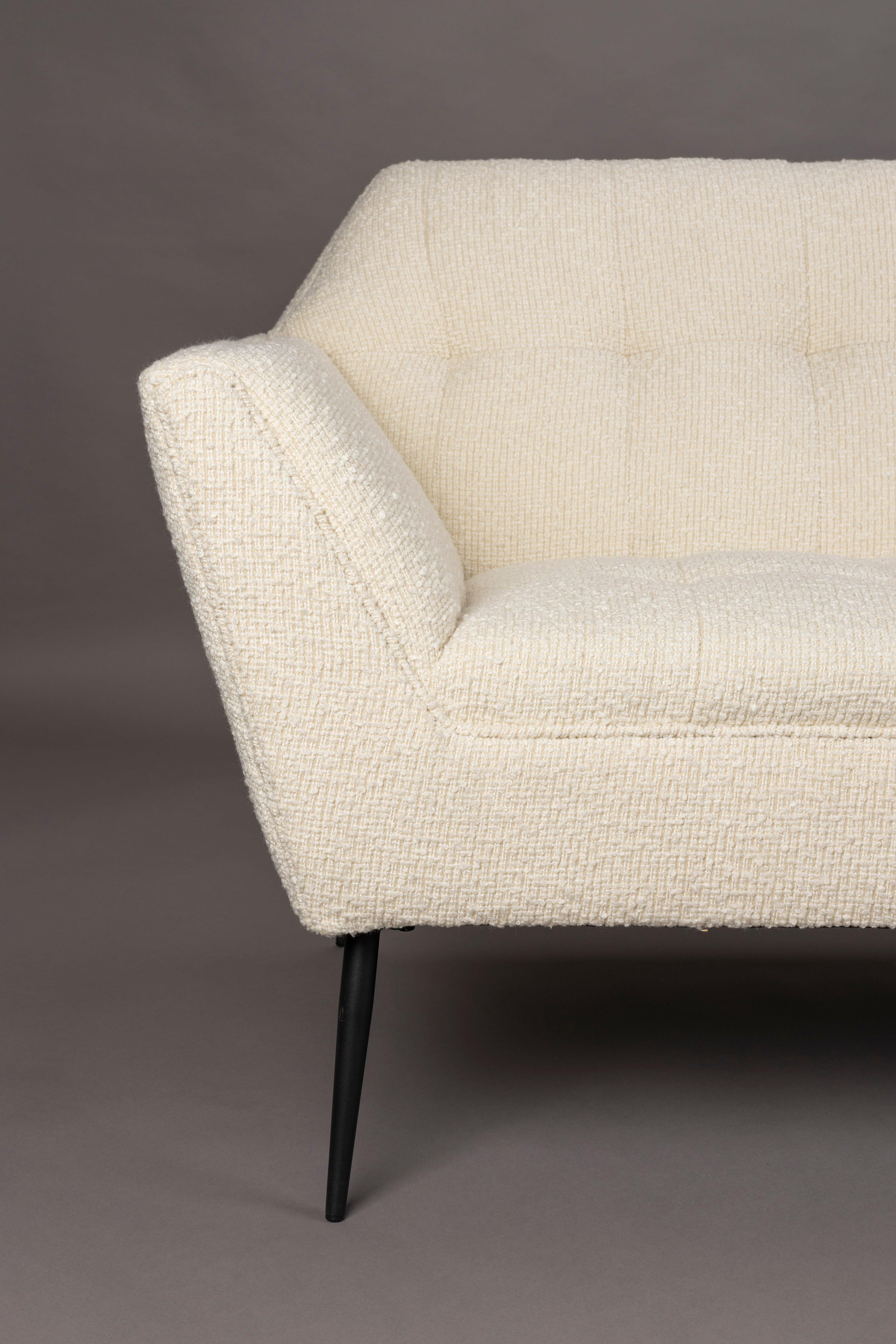 Kate Lounge Chair Bouclé Beige Dutchbone Eye on Design