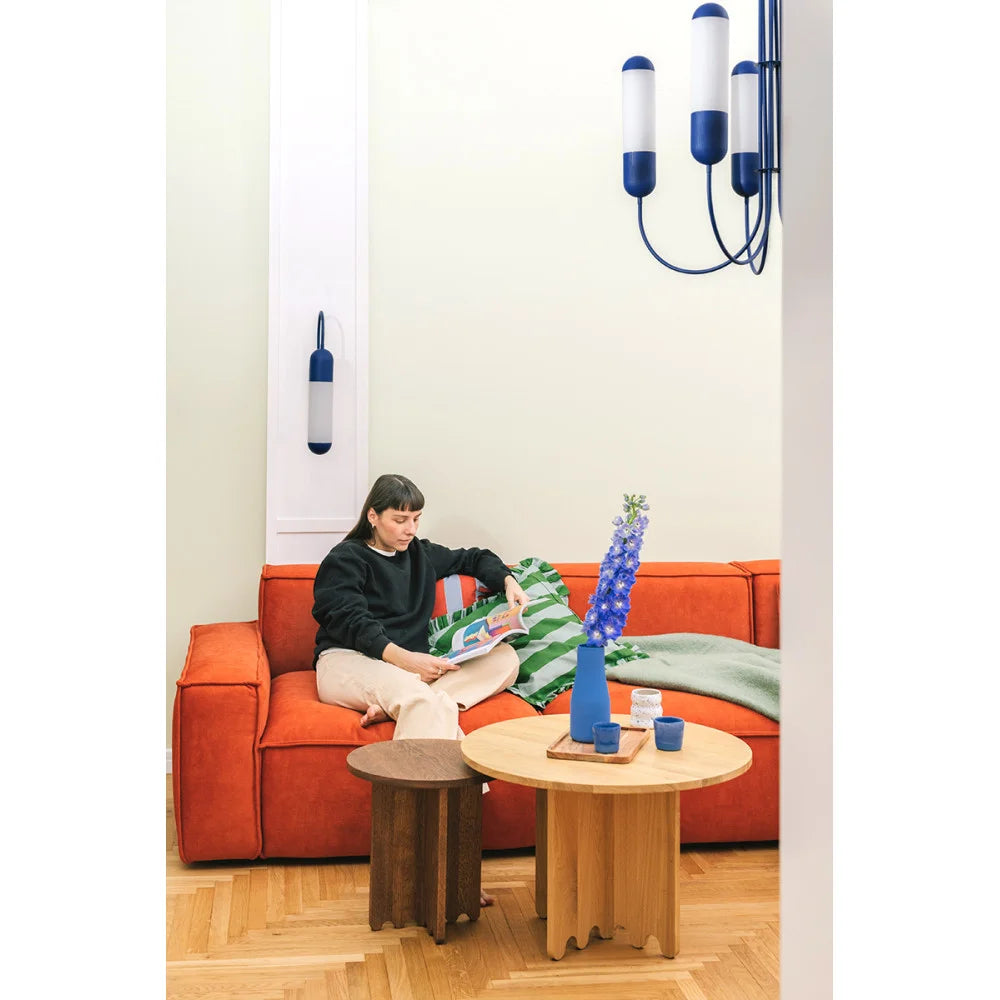 Żyrandol FUNSUI granatowy