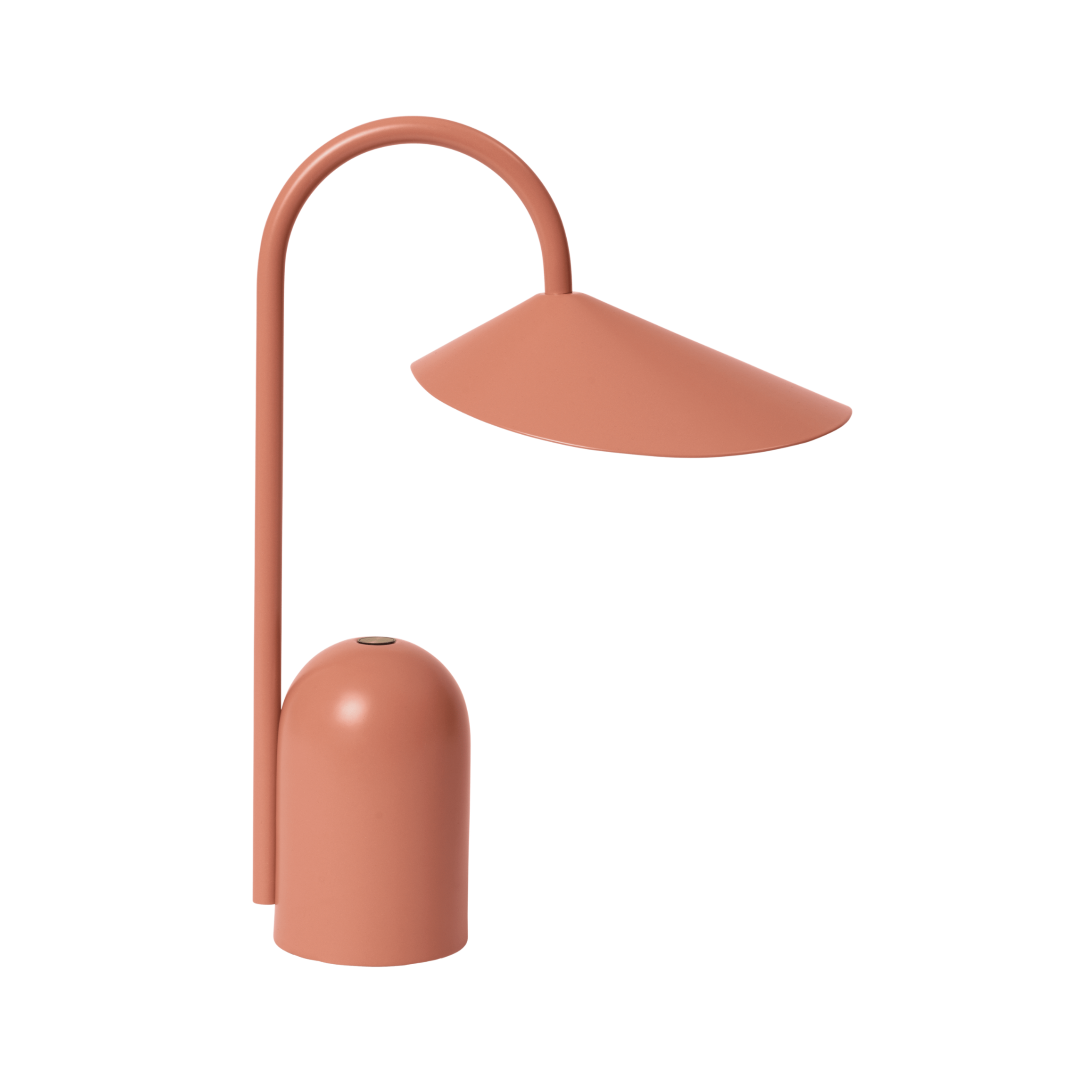 Lampa przenośna ARUM łososiowy różowy