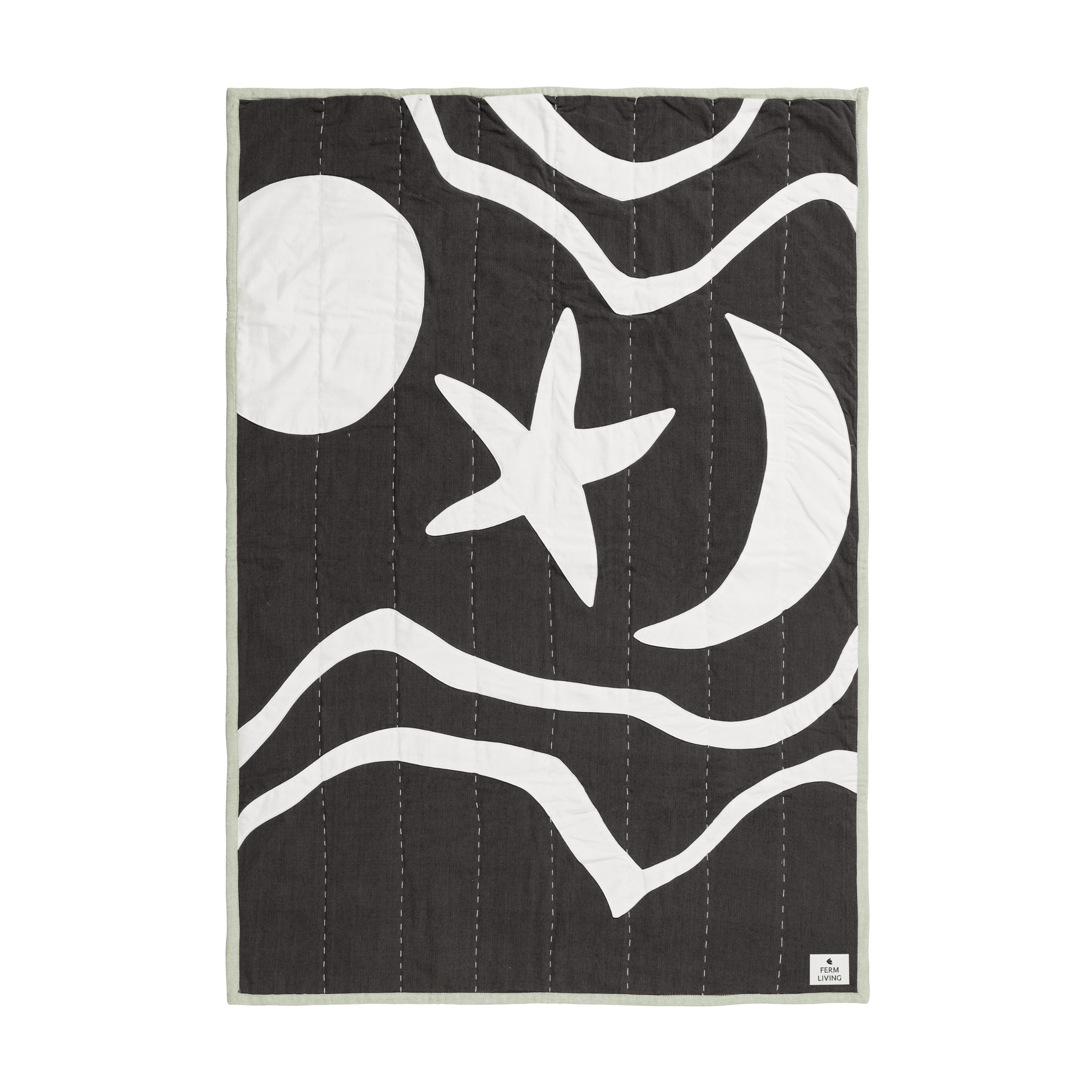 Pled pikowany KOVE APPLIQUÉ antracytowy