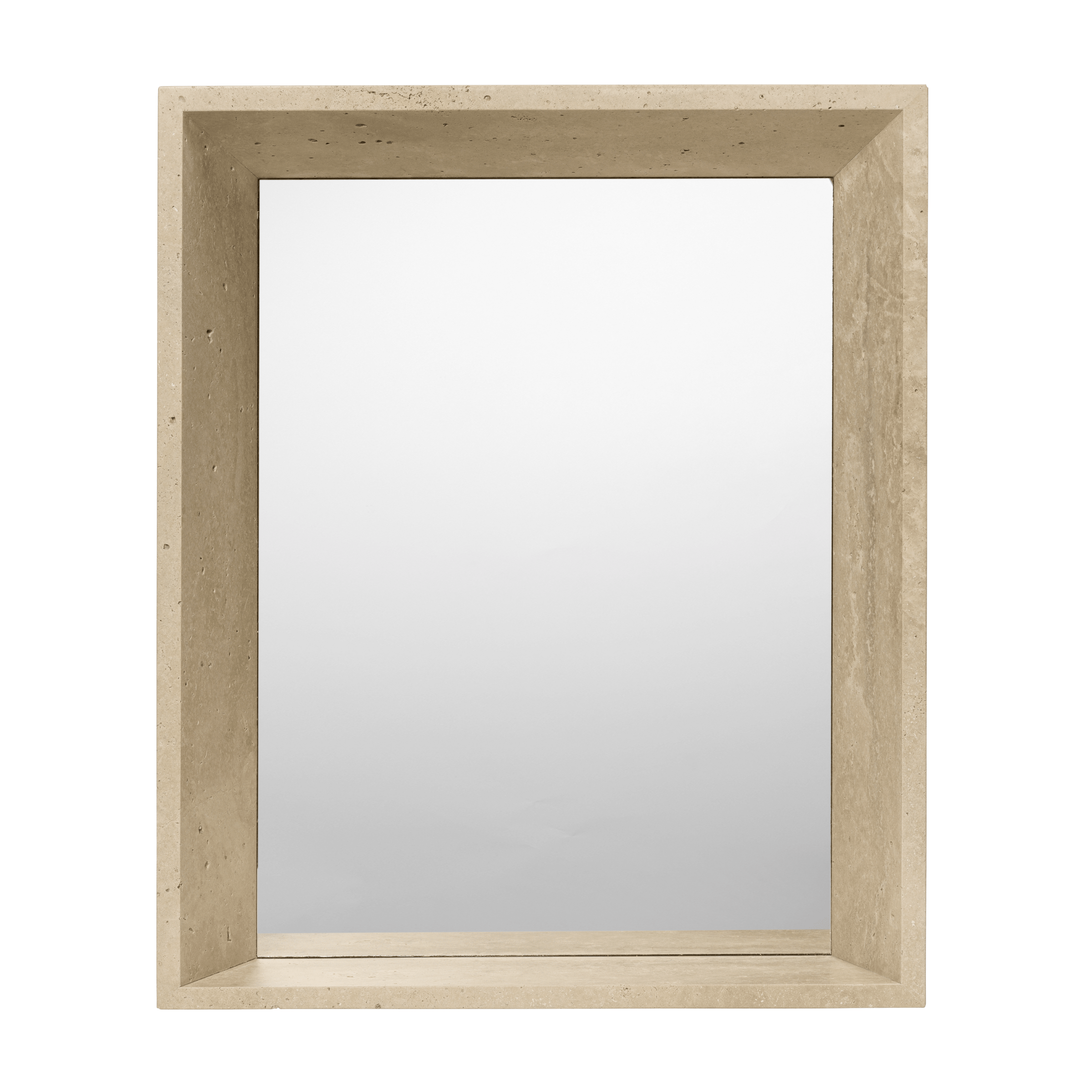 LANCET travertine mirror