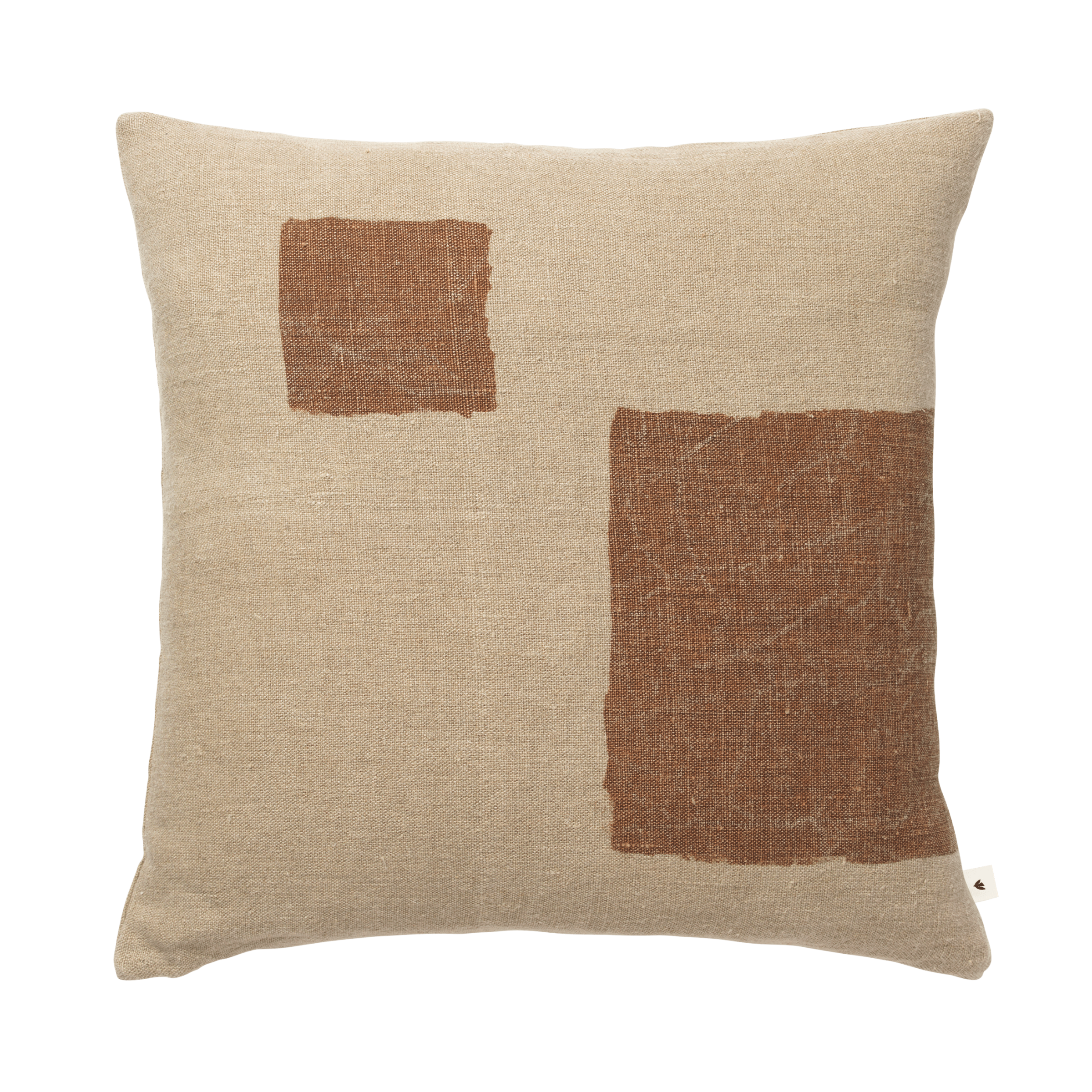 Decorative pillow OLEO beige with brown