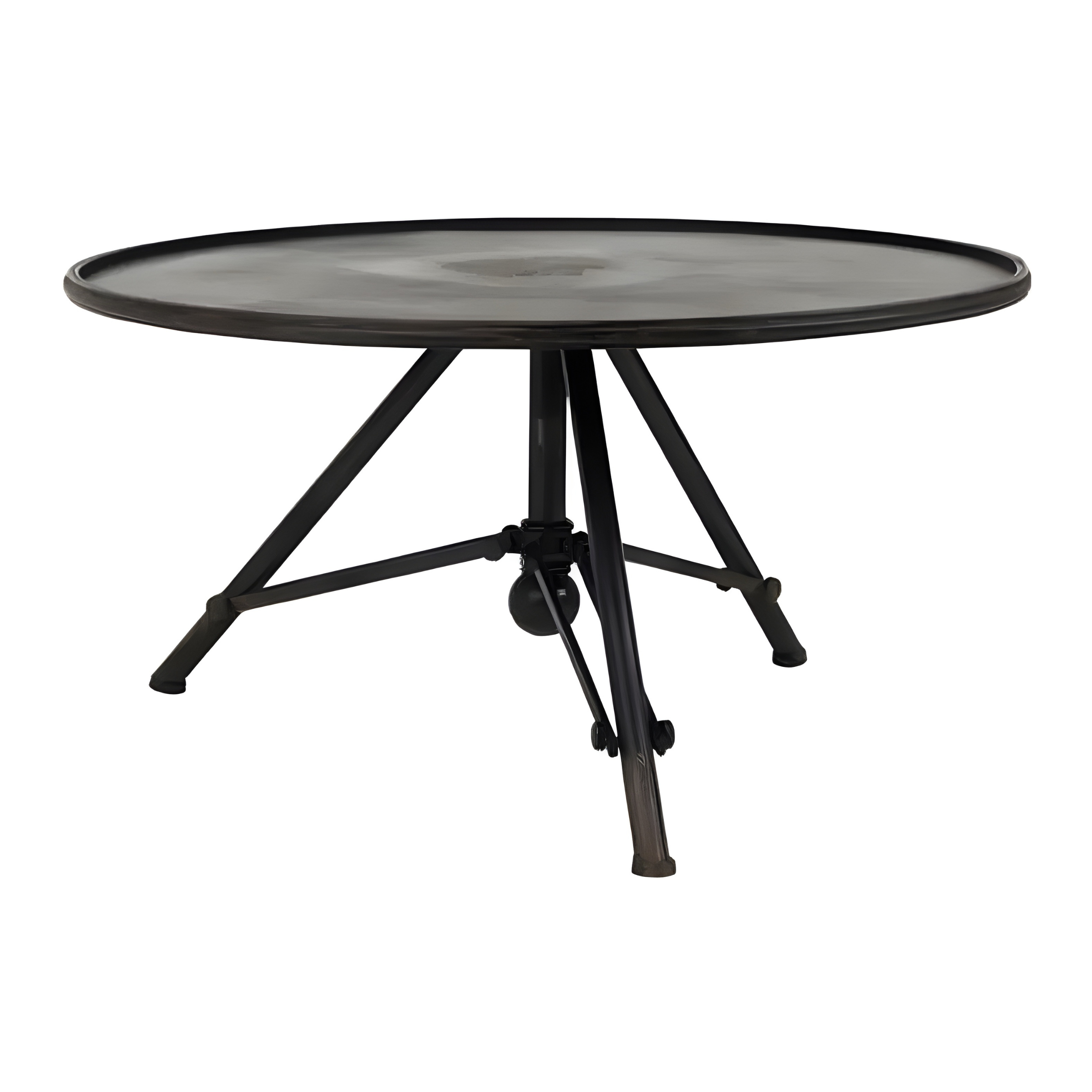 Industriedesign Couchtisch BROK schwarz