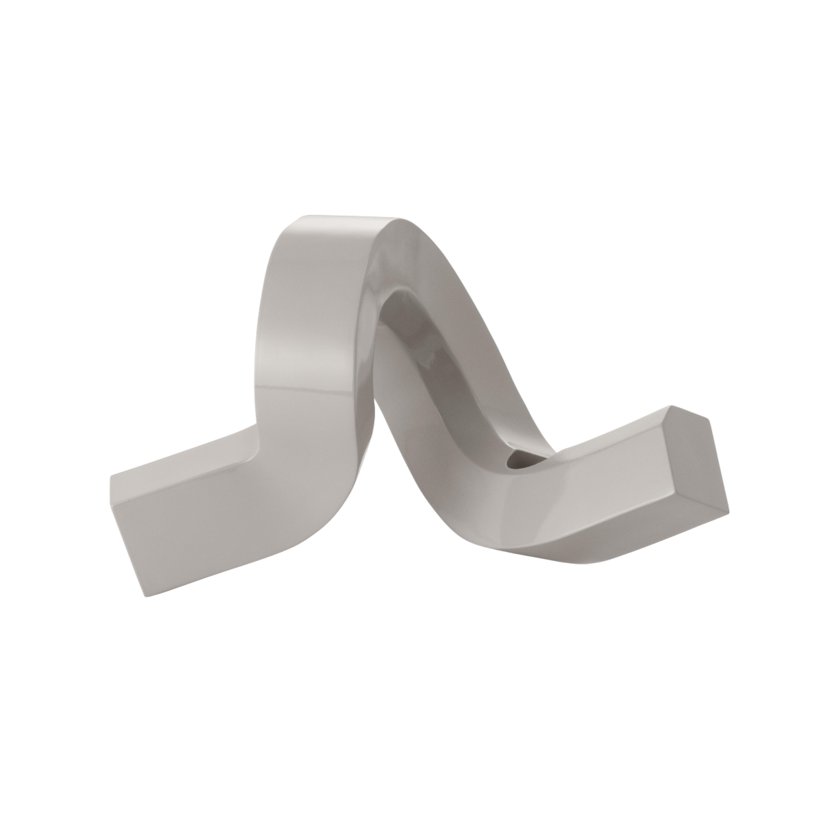 CROOKED ONE Candle Holder Warm Gray