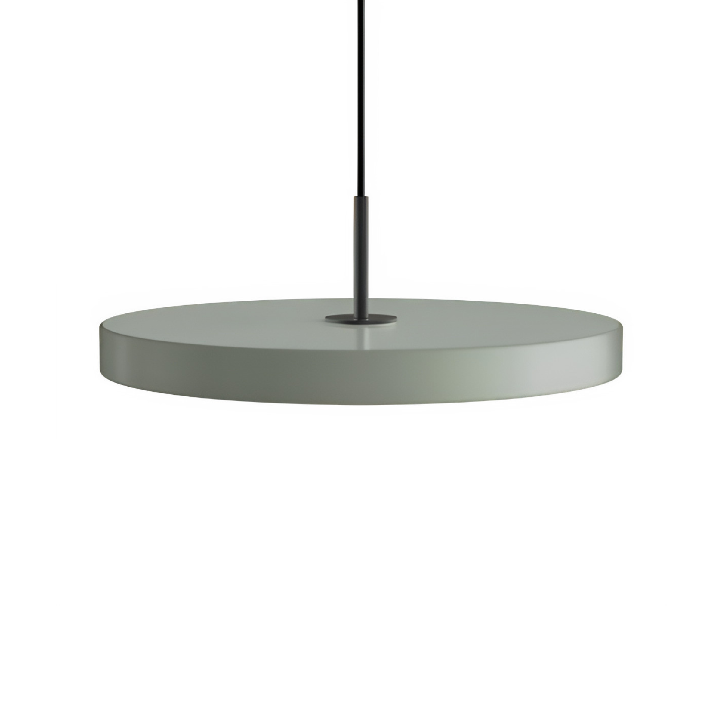 Lampa wisząca ASTERIA PLUS oliwkowy z czarną wstawką