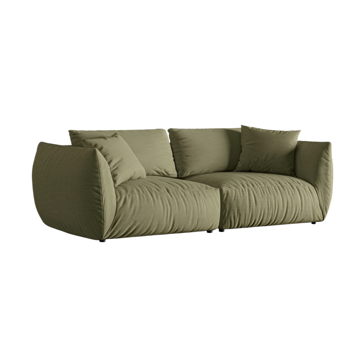 Sofa 4-osobowa CHRIS zielony szenil