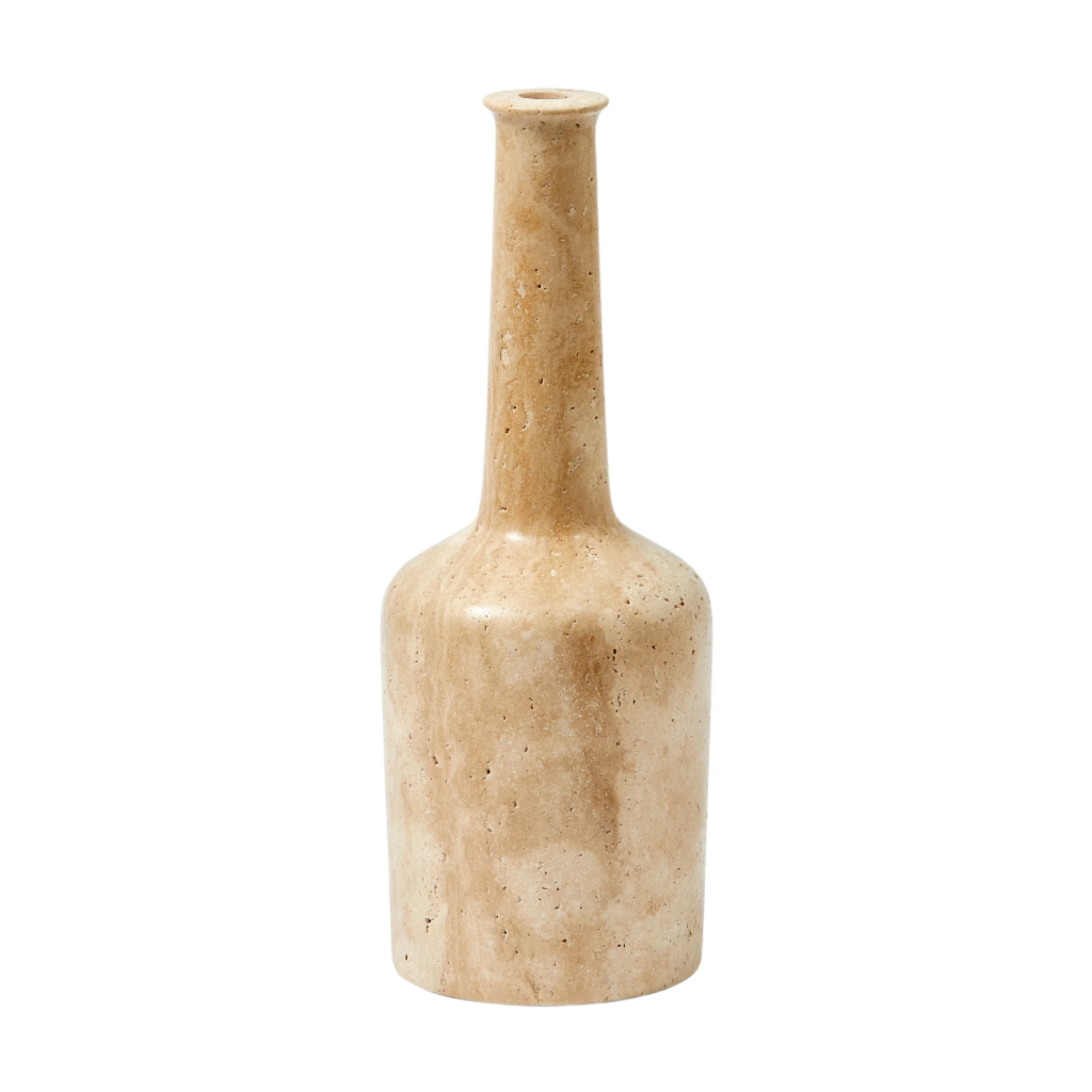 HERITAGE WHISKEY Kerzenständer beige Travertin