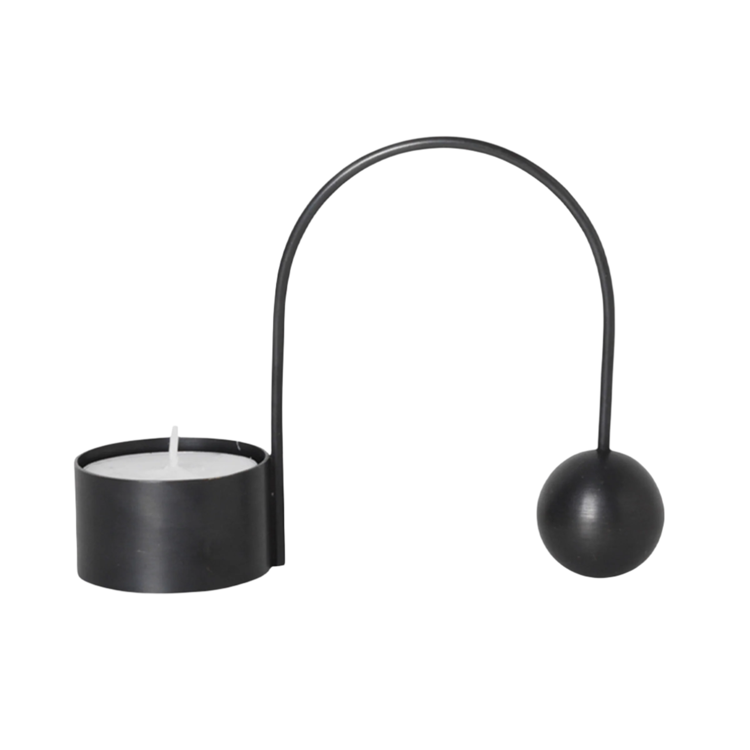 Świecznik BALANCE TEALIGHT czarny
