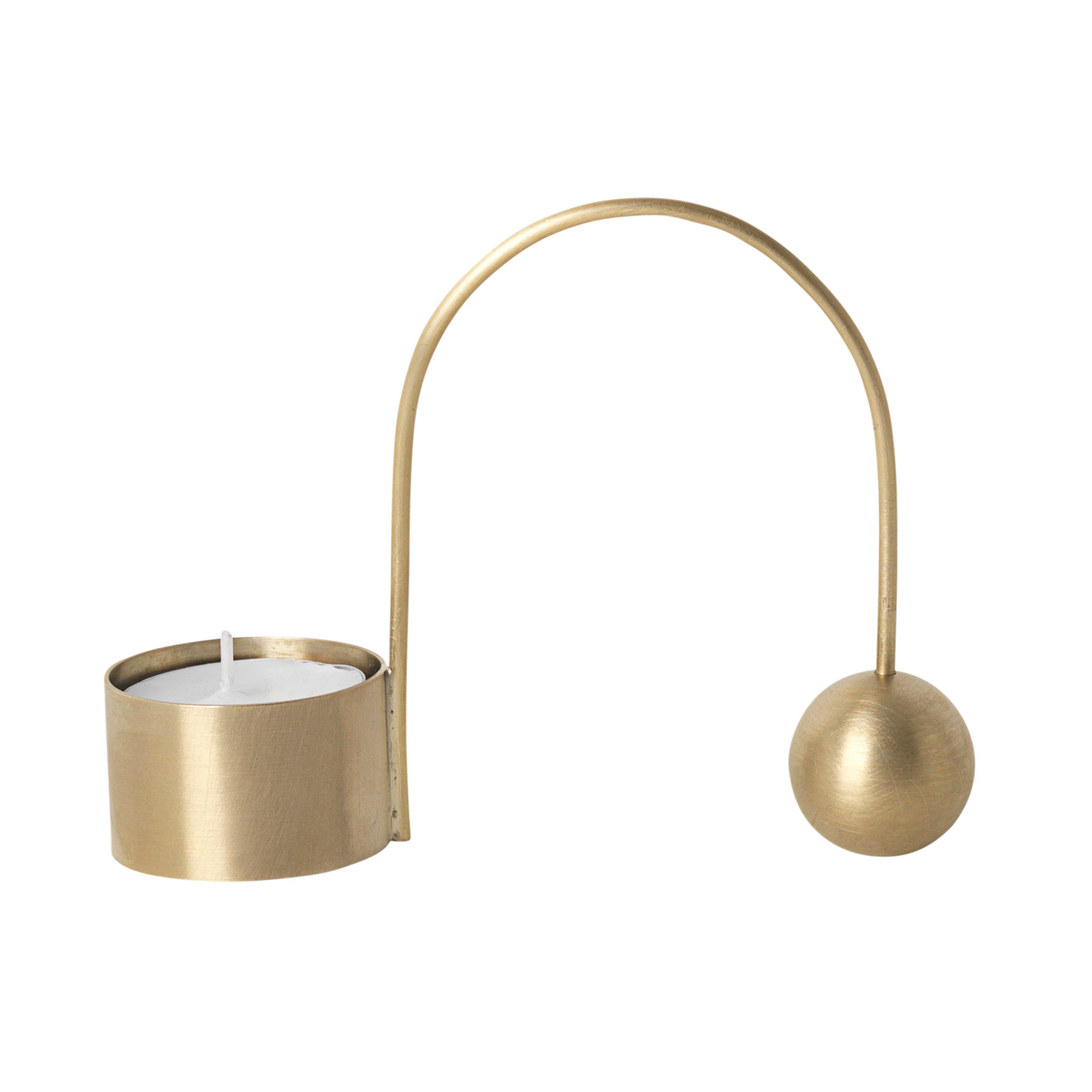 Świecznik BALANCE TEALIGHT złoty