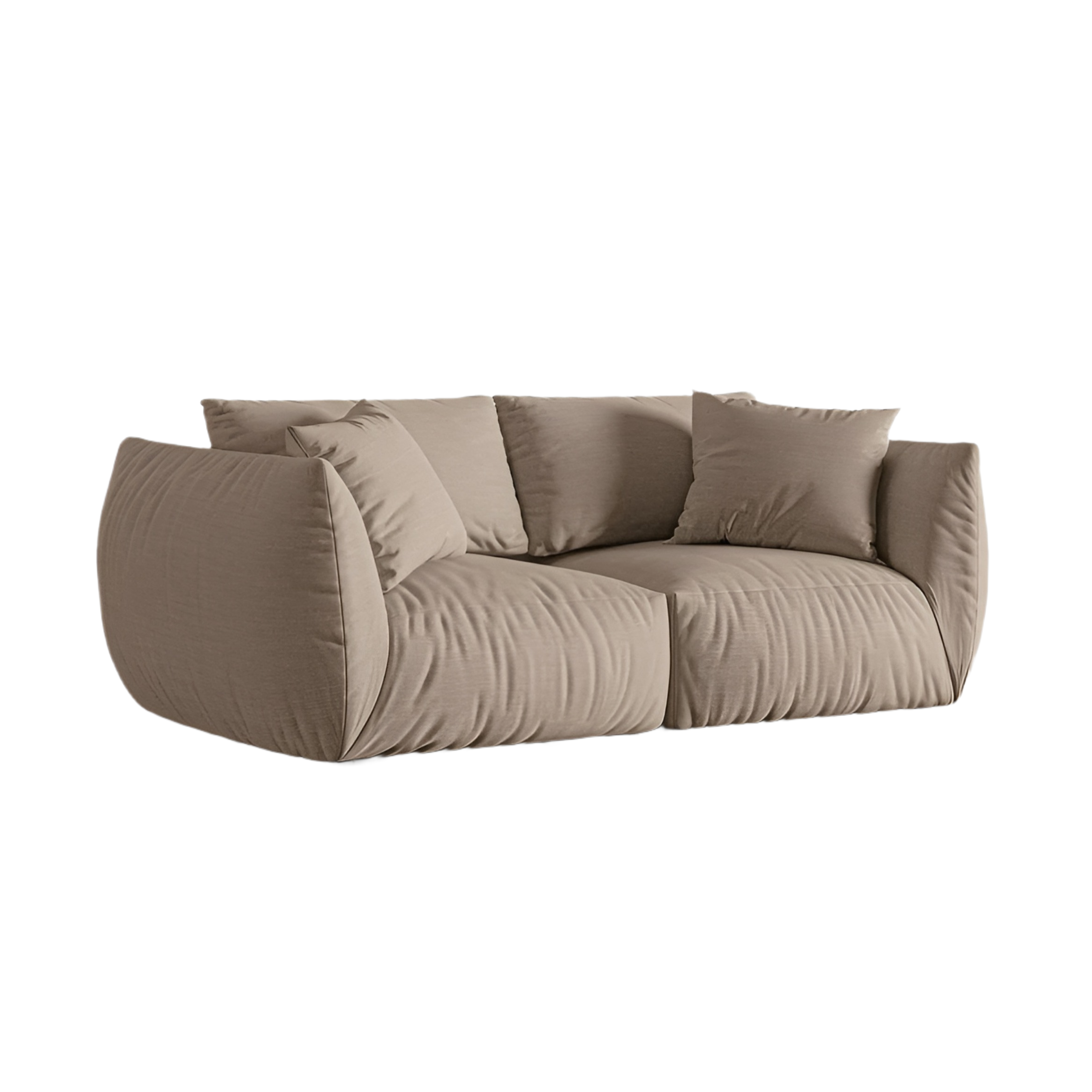 Sofa 3-osobowa CHRIS piaskowy szenil