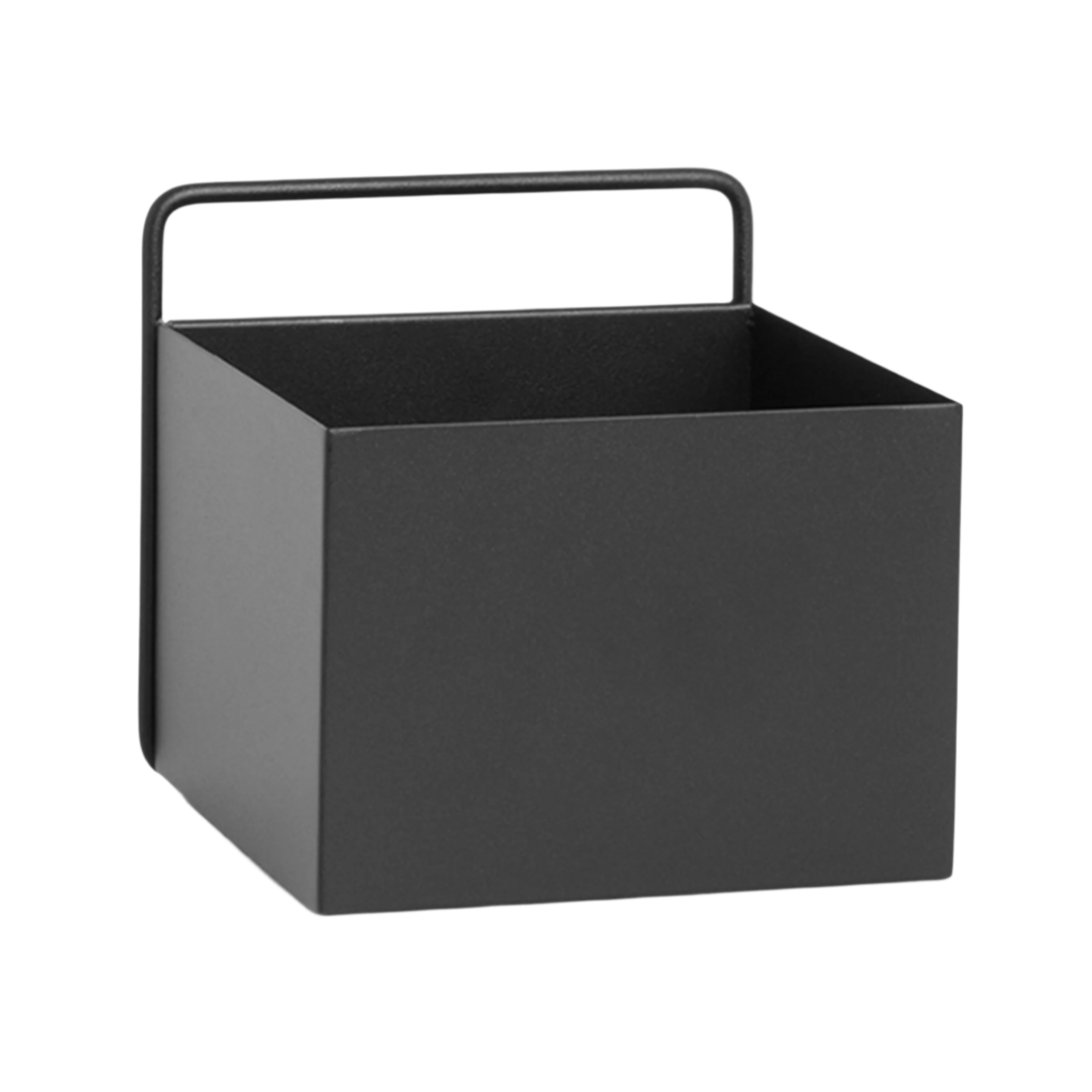 Wisząca doniczka WALL SQUARE BOX czarny