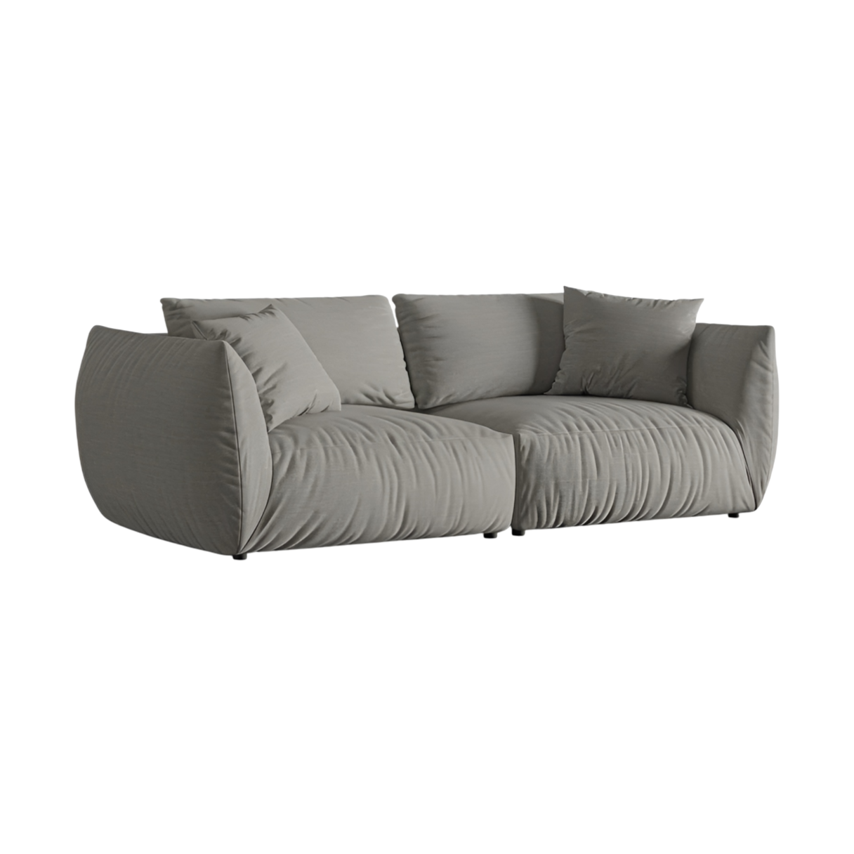 Sofa 4-osobowa CHRIS szary szenil