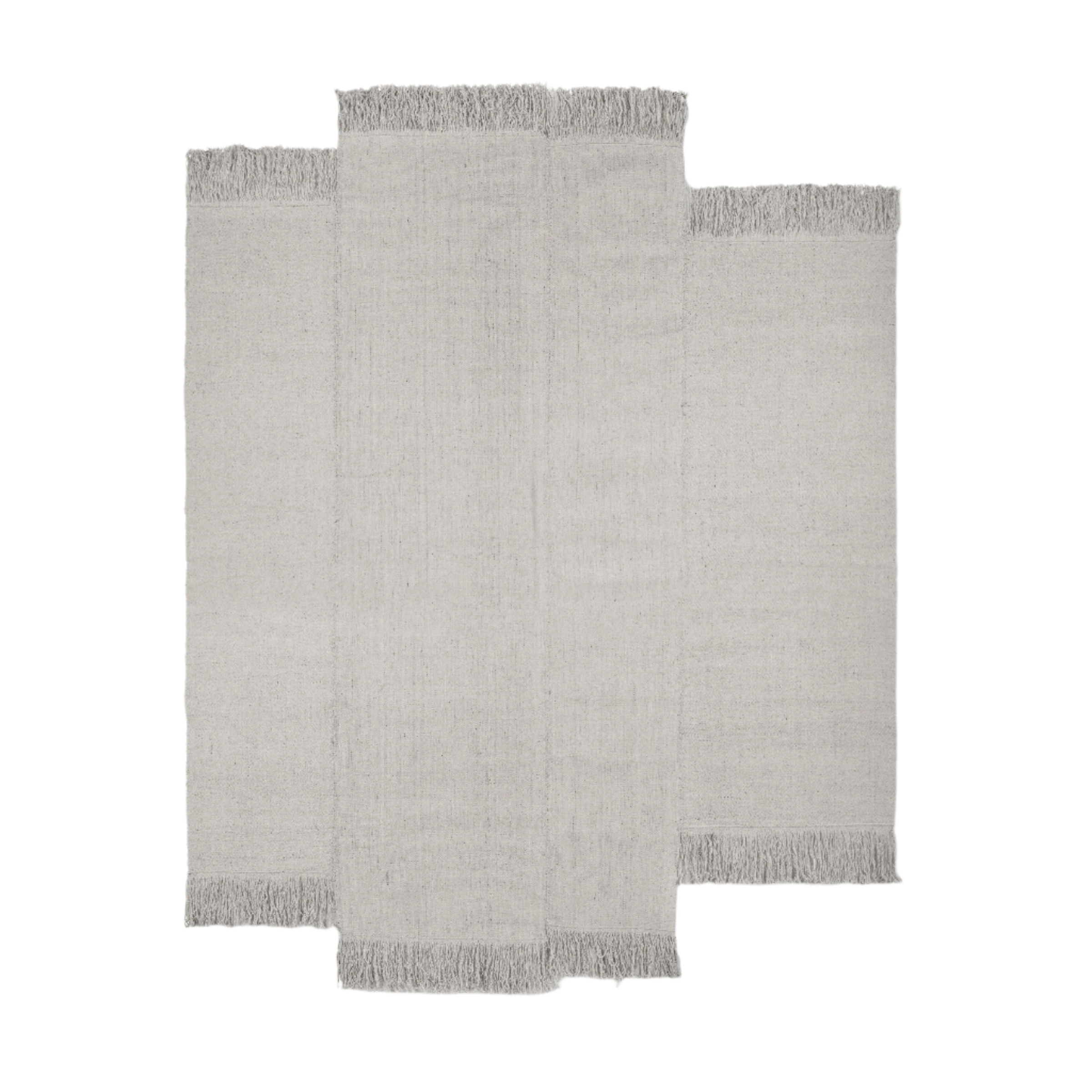 ALTER rug in gray-beige wool