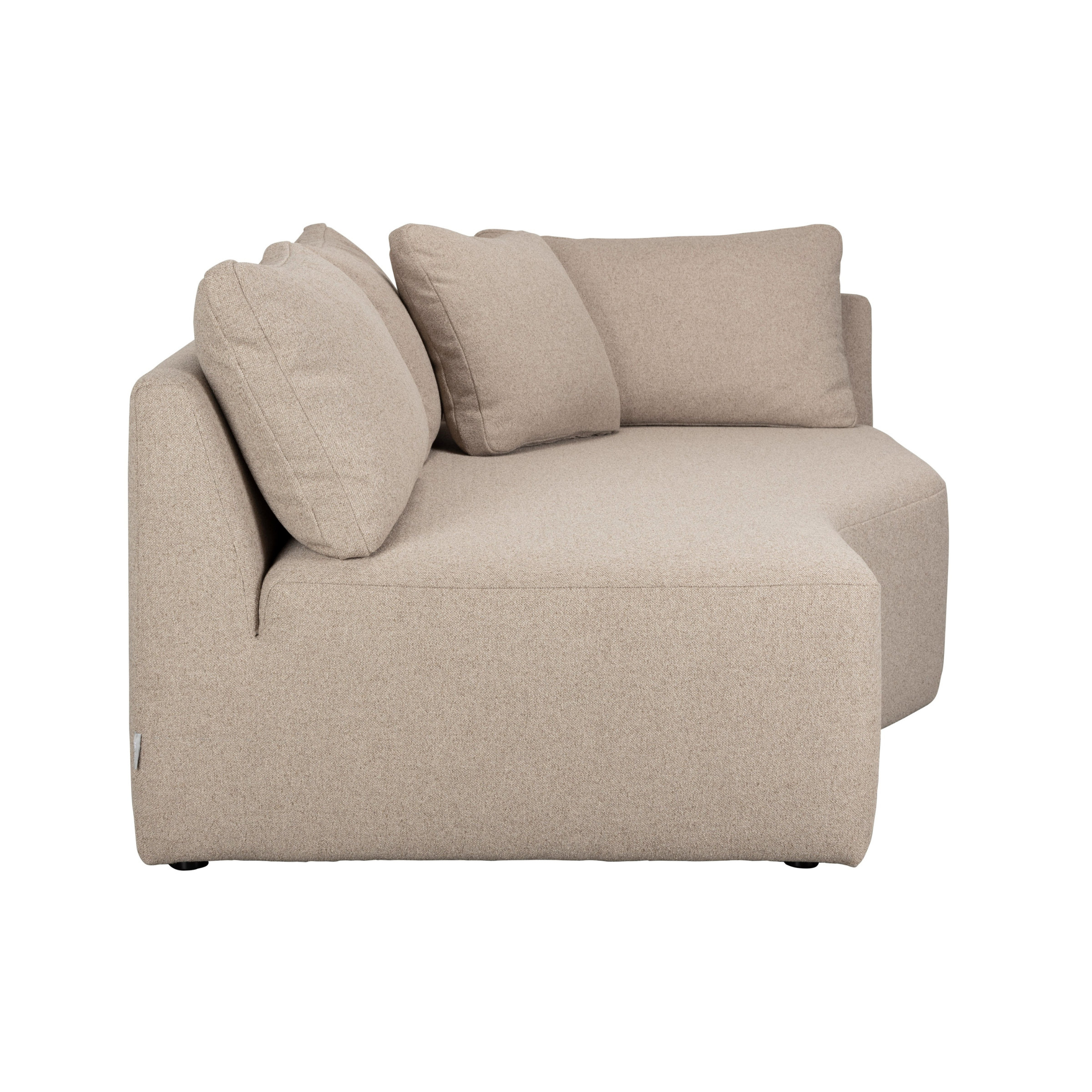 Sofa modułowa PROSPER - szezlong lewostronny cappuccino