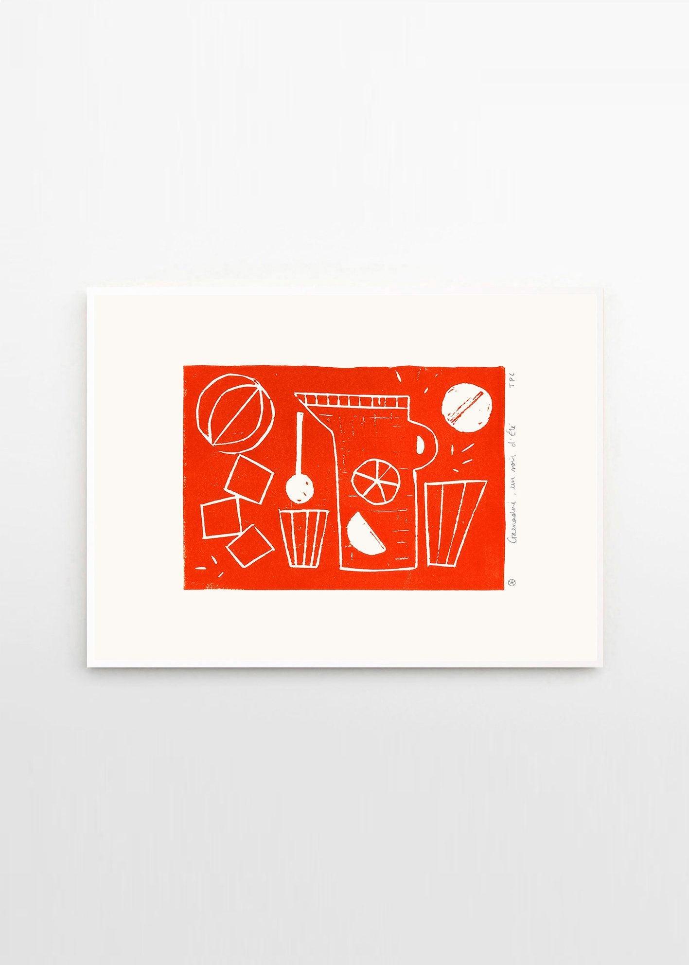 Grafika artystyczna GRENADINE The Poster Club Eye on Design