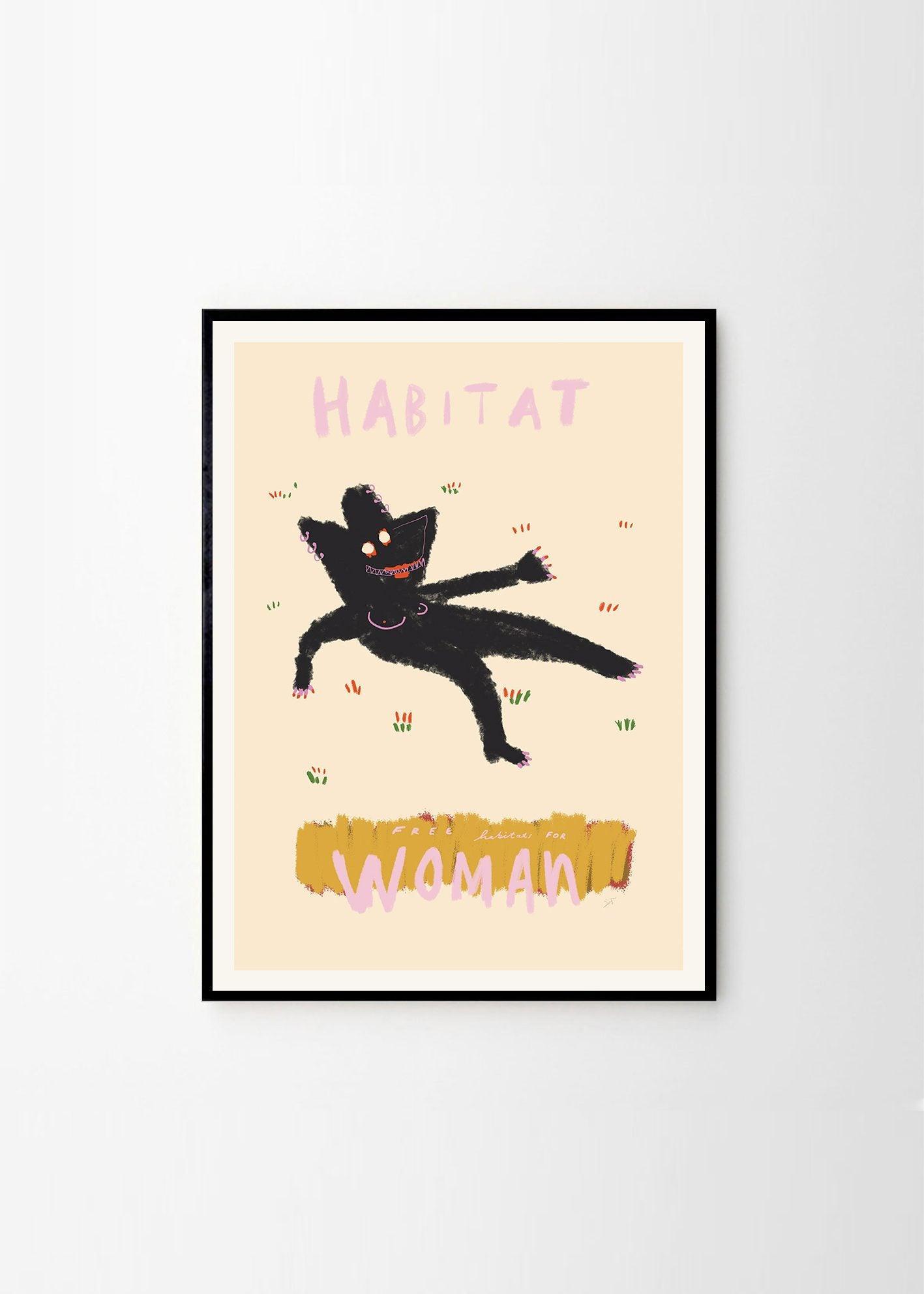 Grafika artystyczna HABITAT The Poster Club Eye on Design