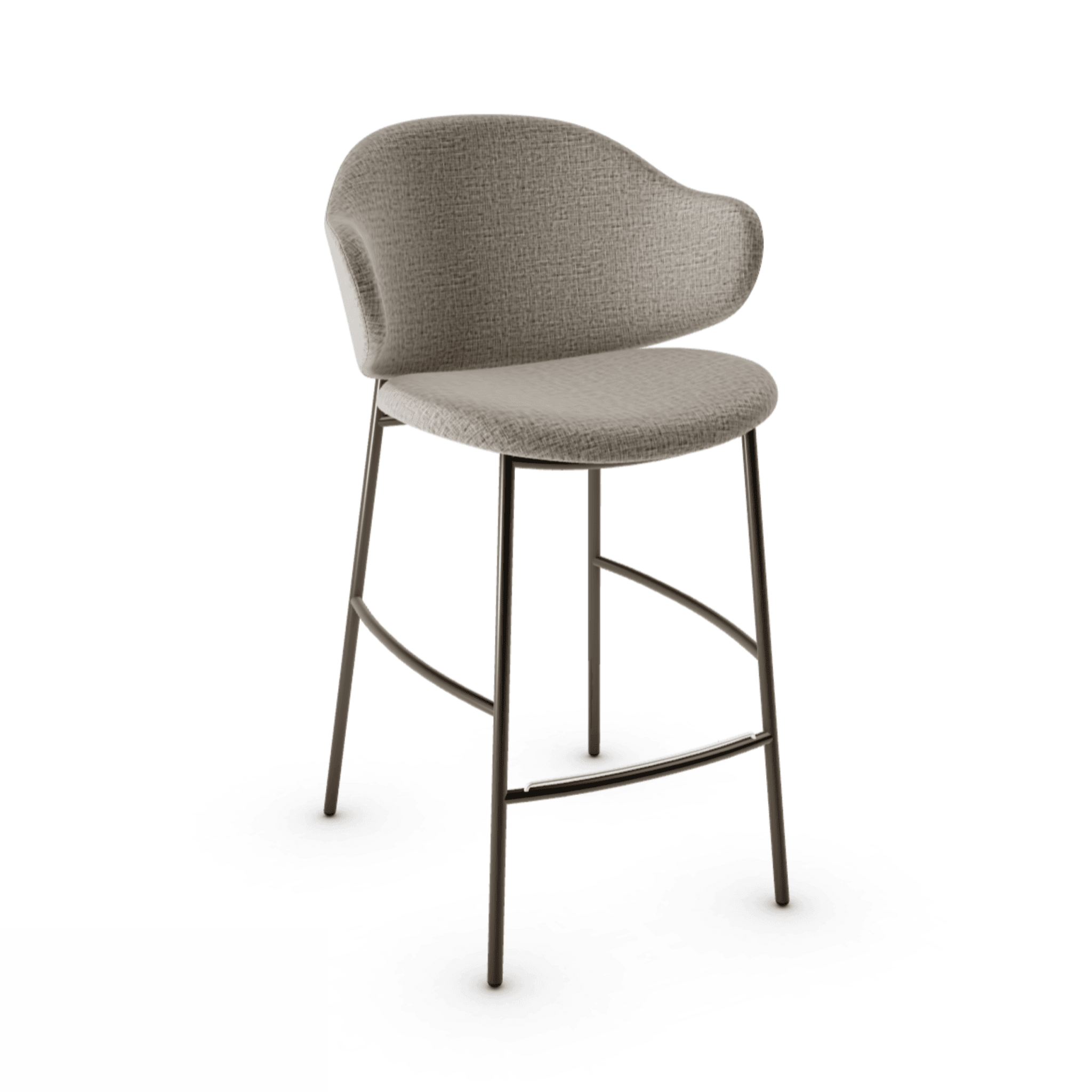 Hoker HOLLY melanż piaskowy Calligaris matowy brąz Eye on Design
