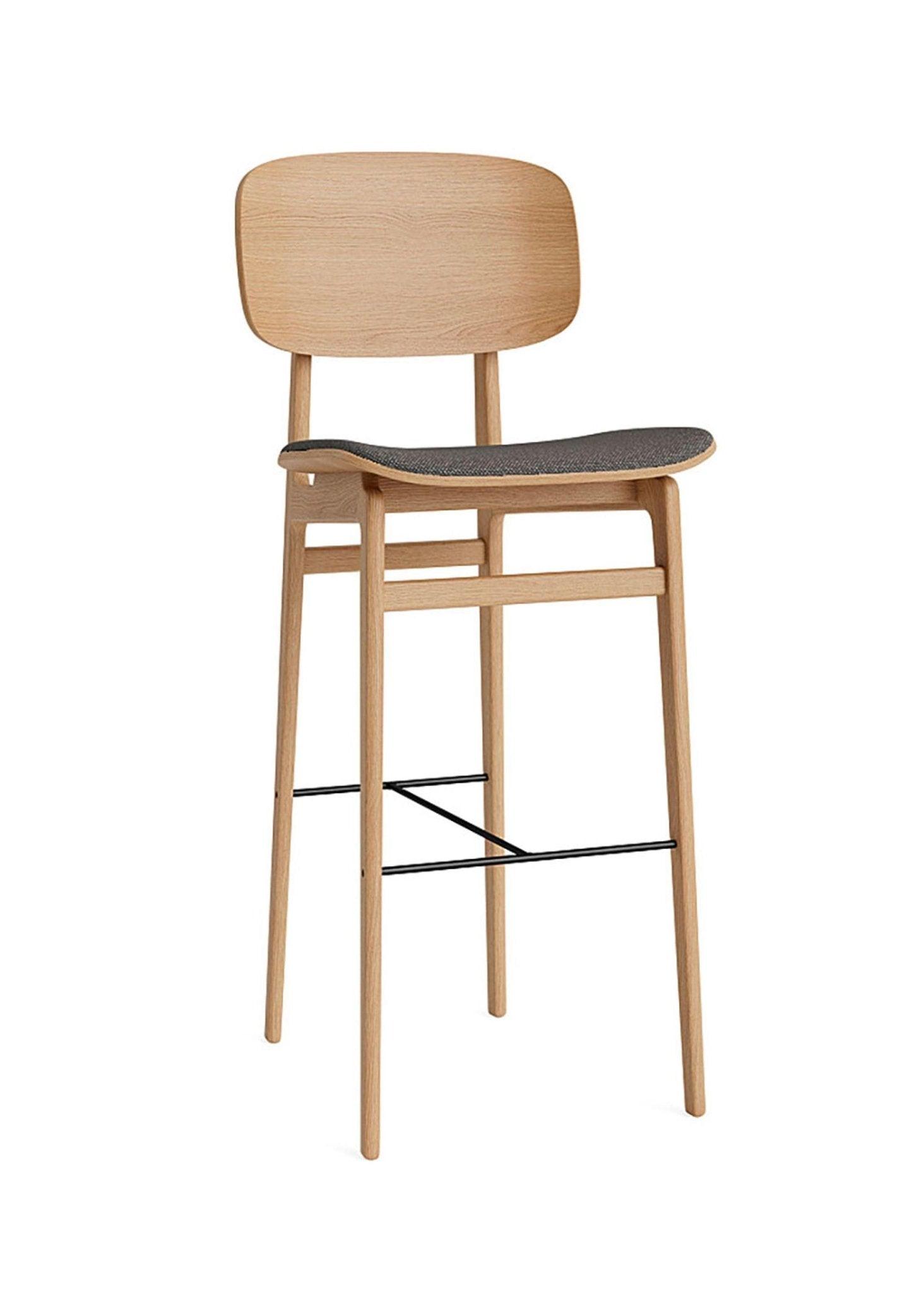 Hoker NY11 dębowy NORR11 naturalny dębowy tkanina melanż ciemnoszary Eye on Design