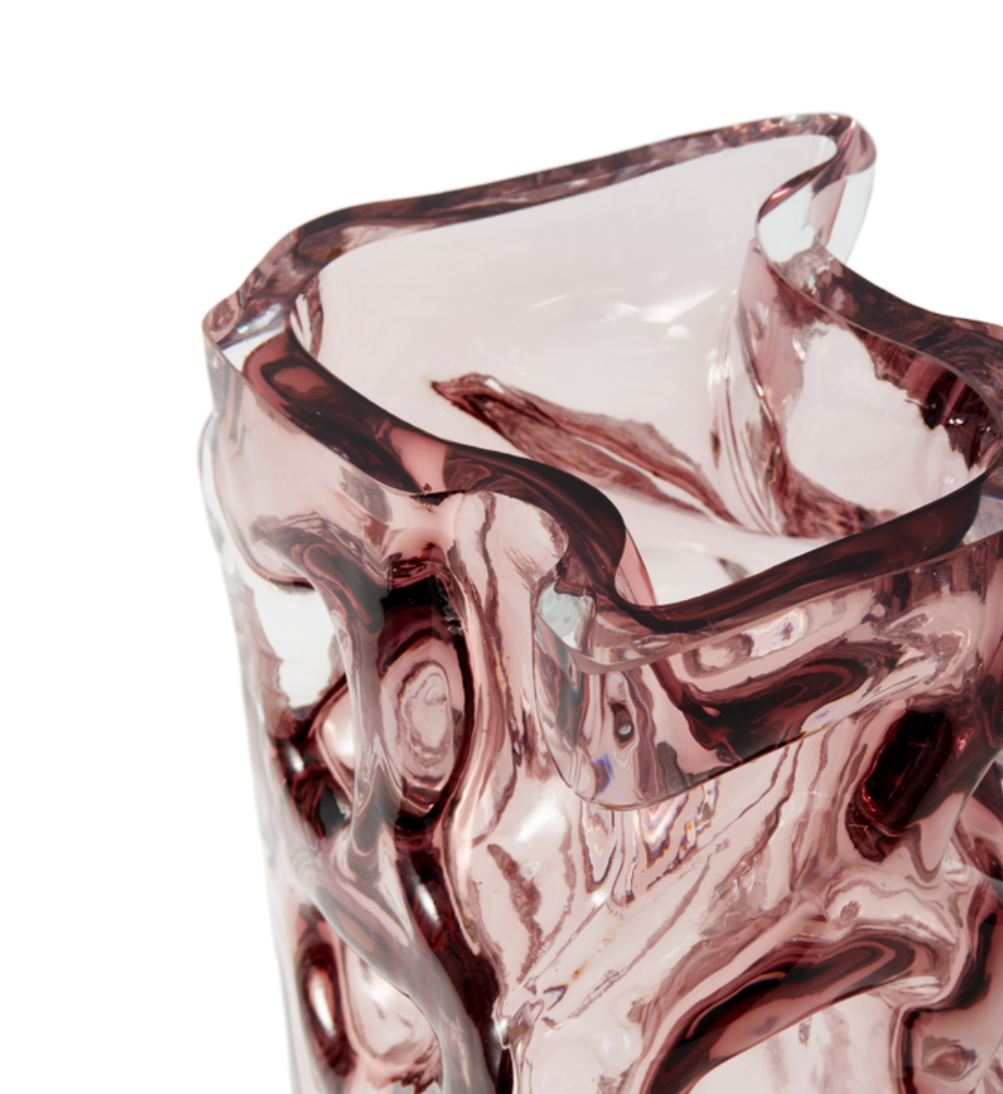 Wazon ICE śliwkowy