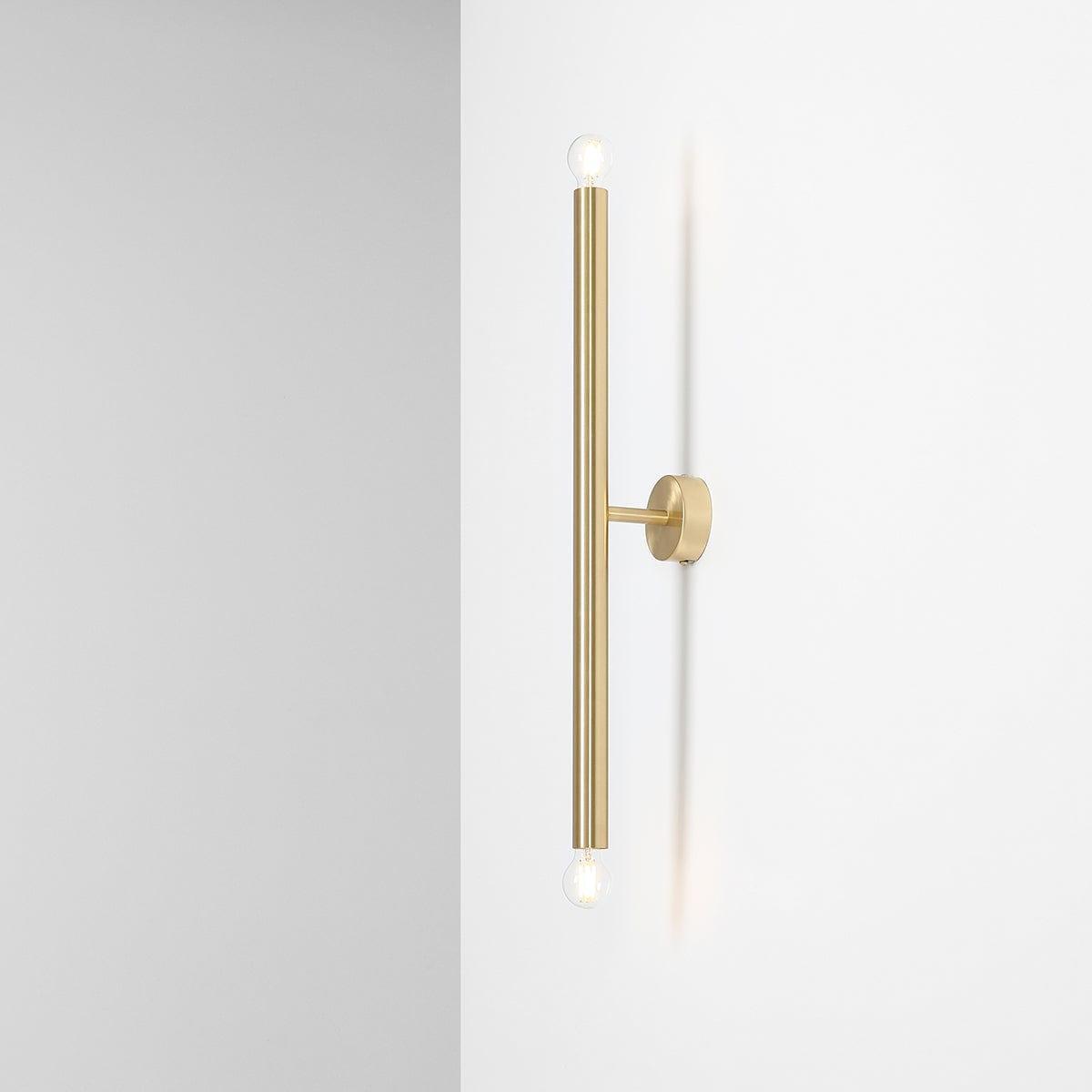 Kinkiet TUBO DUO mosiężny Artera Eye on Design