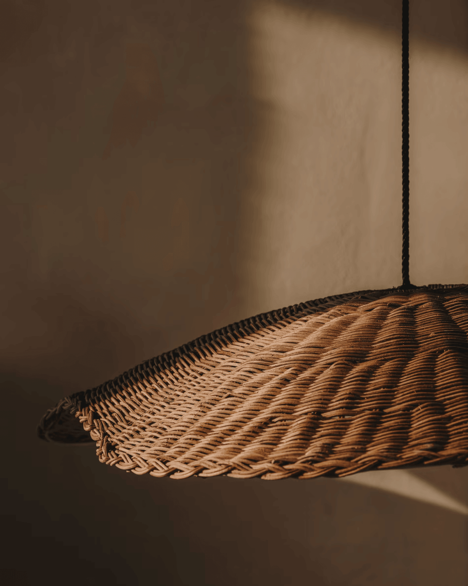 Klosz lampy BISBAL rattanowy La Forma Eye on Design