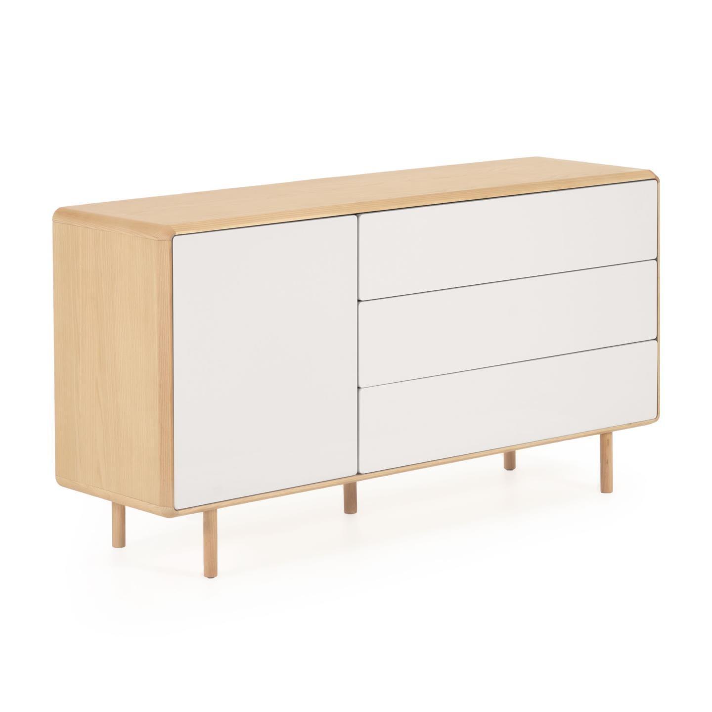 Komoda ANIELLE lite drewno jesionowe La Forma Eye on Design