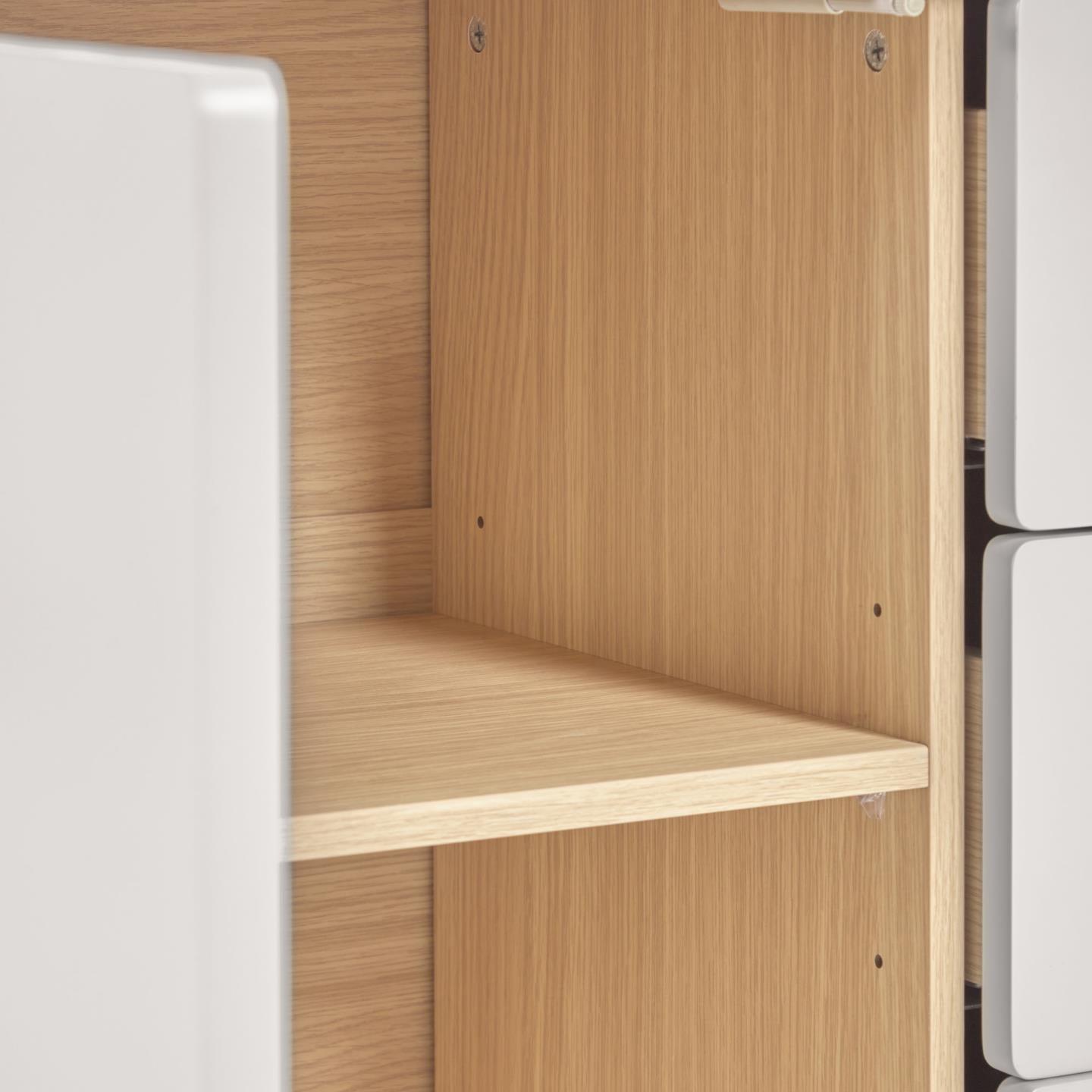 Komoda ANIELLE lite drewno jesionowe La Forma Eye on Design