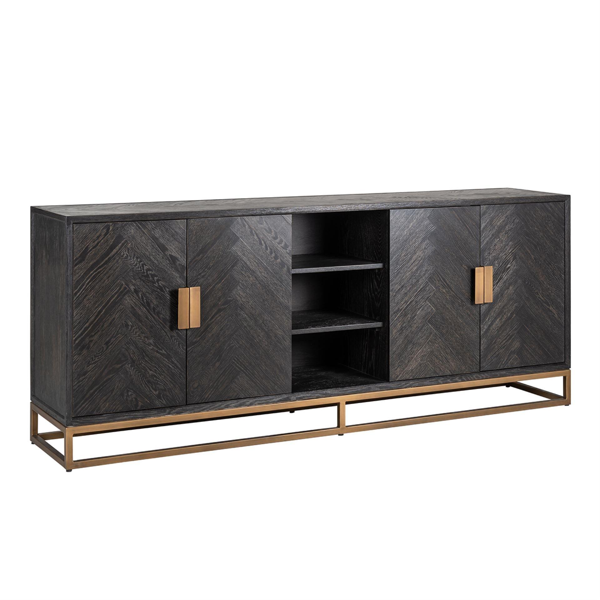 Komoda BLACKBONE mosiężny Richmond Interiors Eye on Design