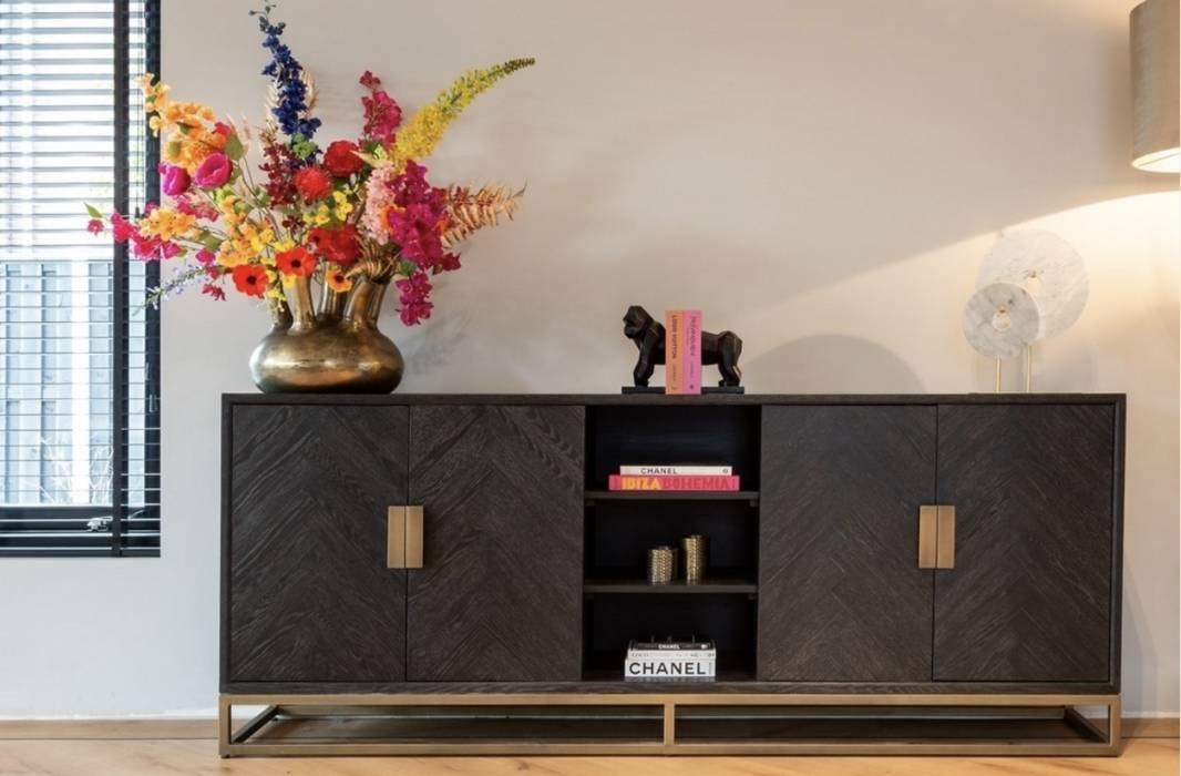 Komoda BLACKBONE mosiężny Richmond Interiors Eye on Design