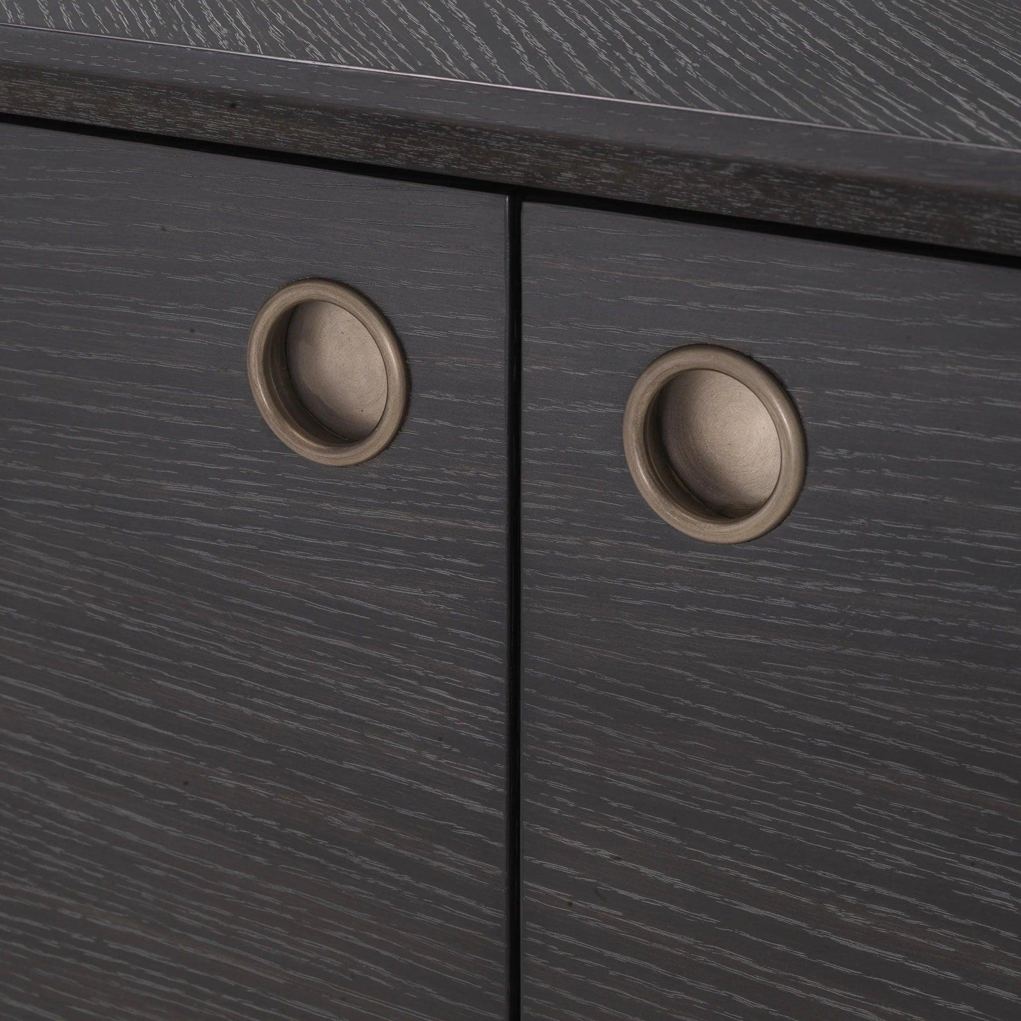 Komoda PREMIER czarny fornir dębowy Eichholtz Eye on Design