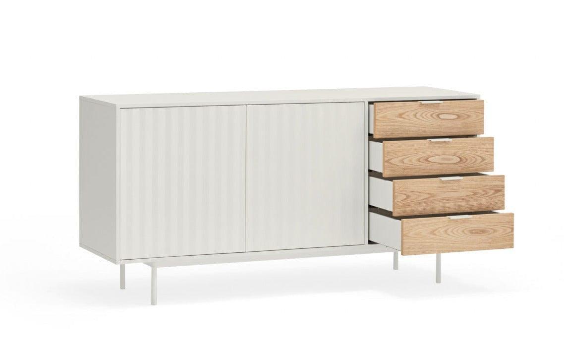 Komoda SIERRA 2D biały Teulat Eye on Design