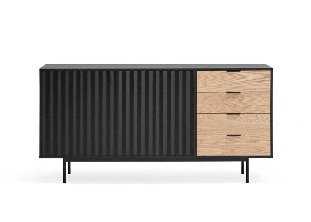 Komoda SIERRA 2D czarny Teulat Eye on Design