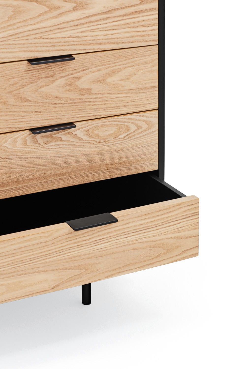 Komoda SIERRA 2D czarny Teulat Eye on Design