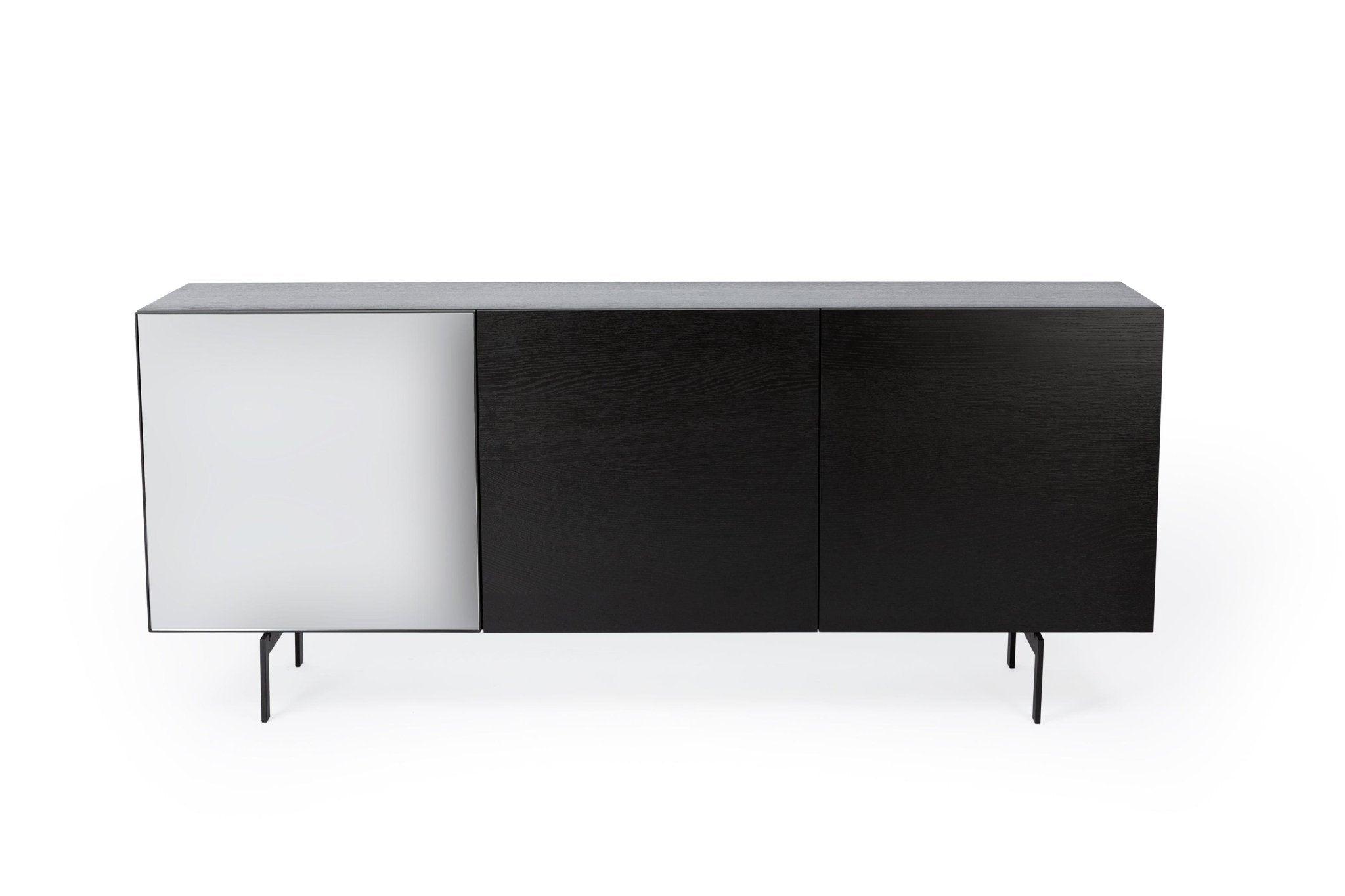Komoda SPEGA czarny dąb Nordifra Eye on Design