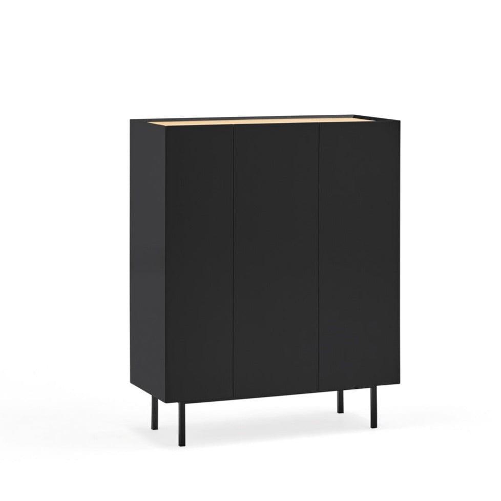 Komoda wysoka ARISTA czarny Teulat Eye on Design