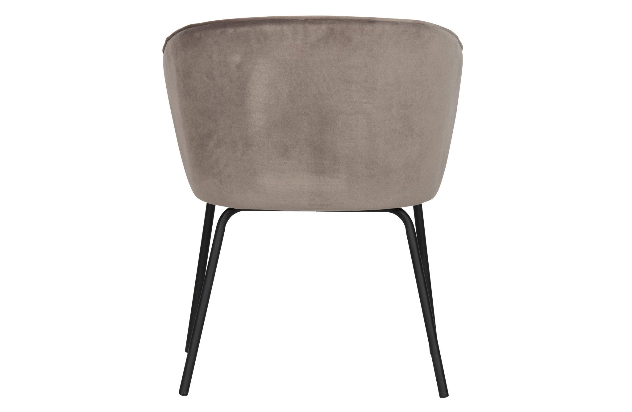 Krzesło aksamitne ADMIT khaki Be Pure Eye on Design