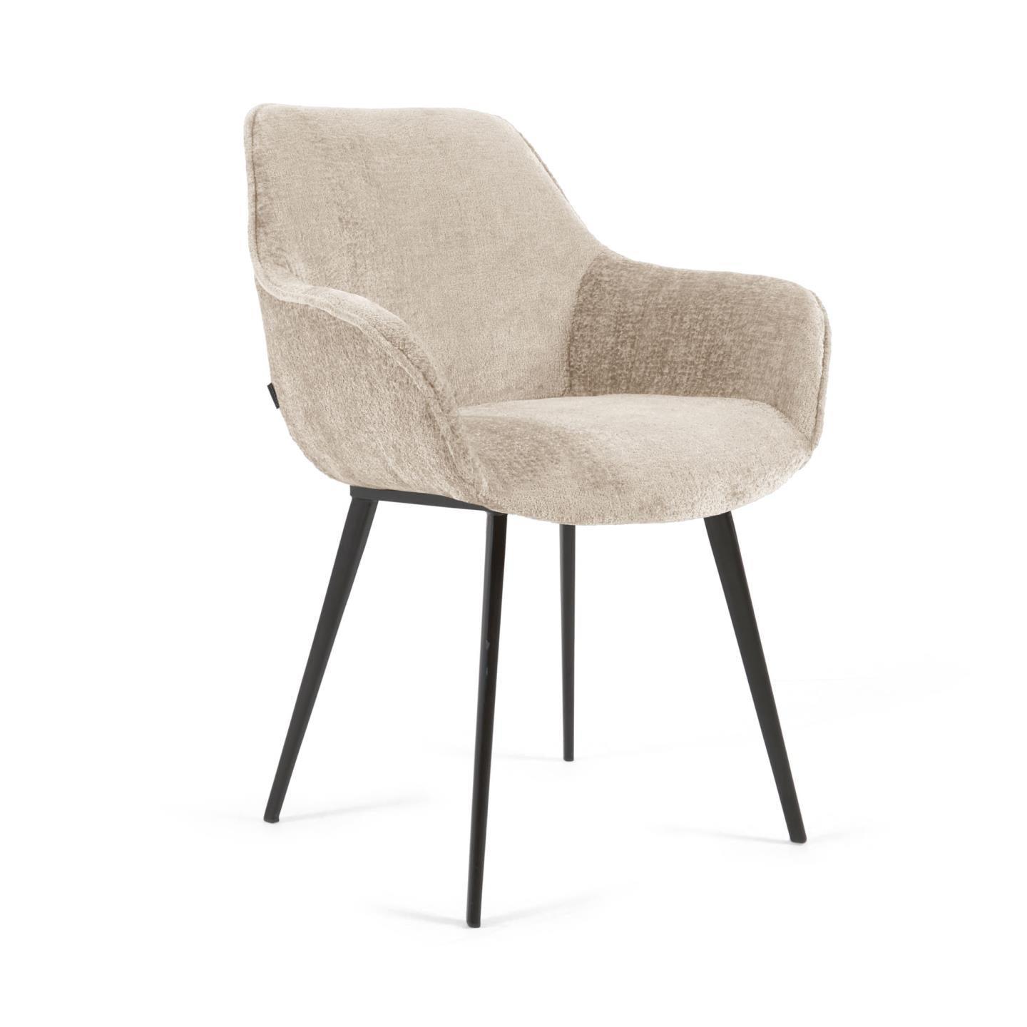Krzesło AMIRA beżowy szenil La Forma Eye on Design