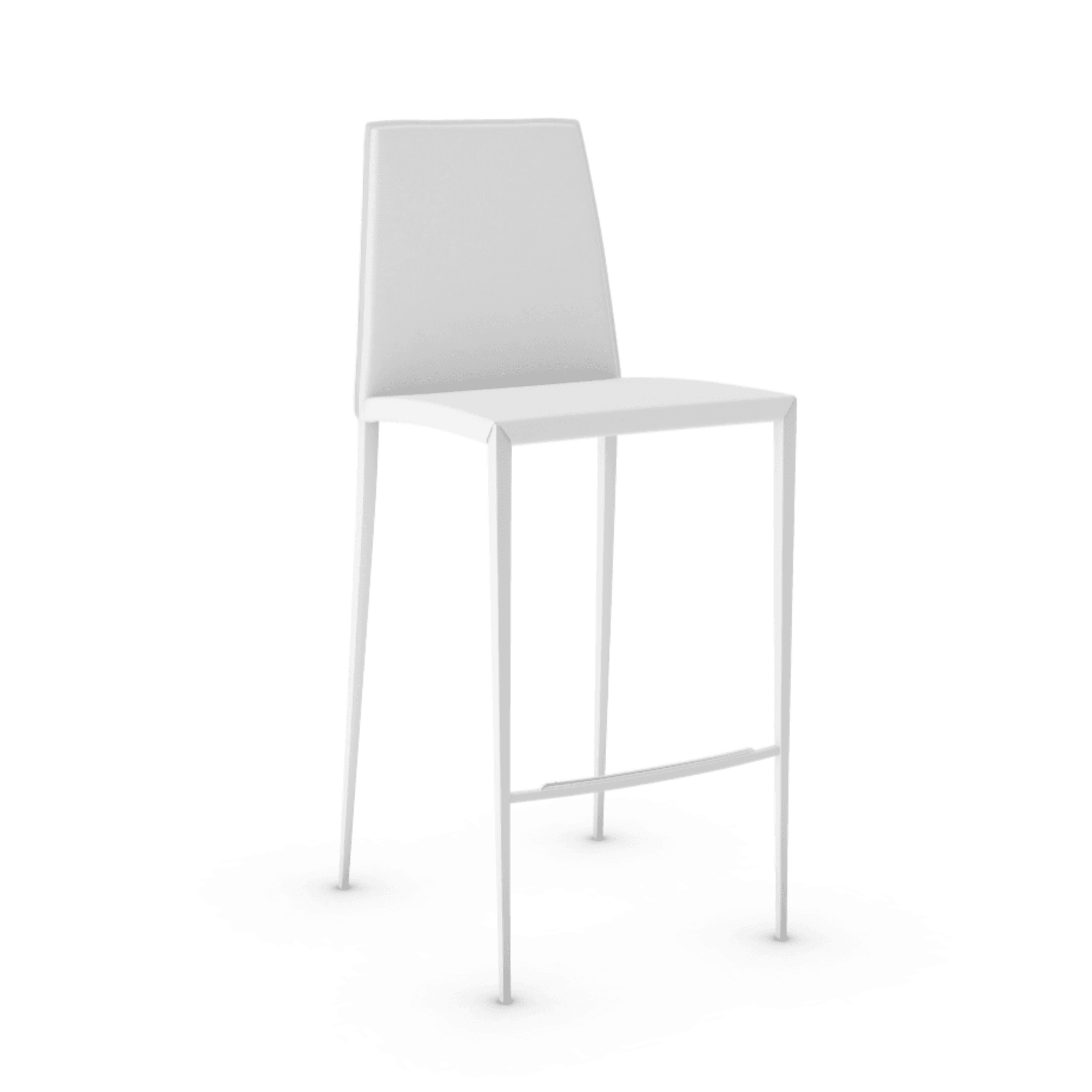 Krzesło barowe AIDA biały Calligaris Eye on Design