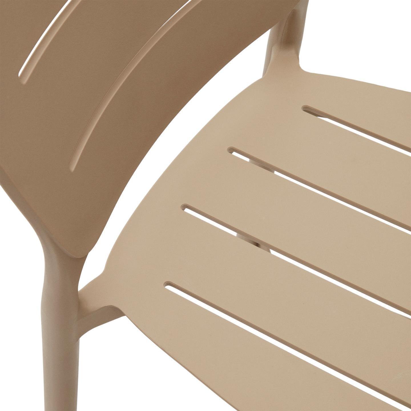 Krzesło barowe ogrodowe MORELLA beżowy La Forma Eye on Design