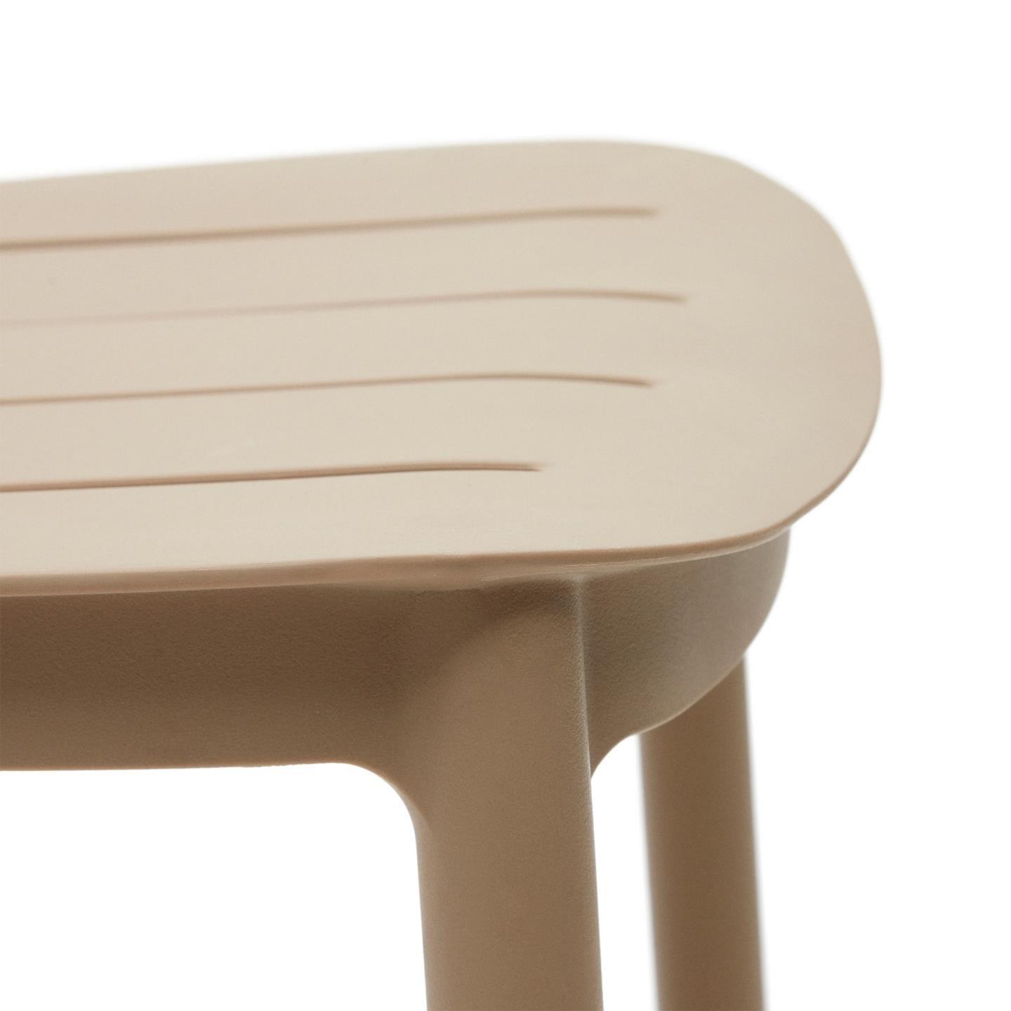 Krzesło barowe ogrodowe MORELLA beżowy La Forma Eye on Design