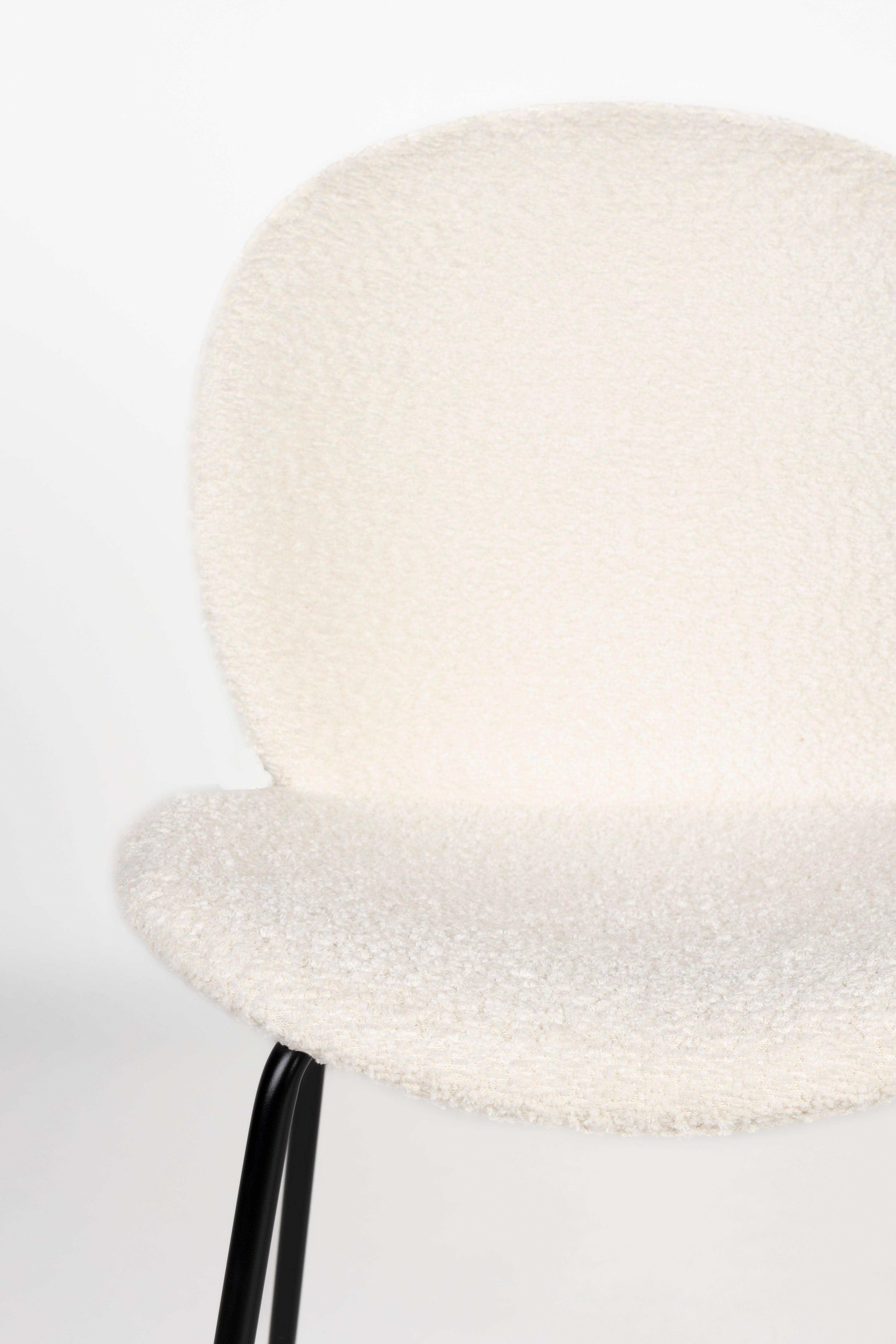 Krzesło BONNET biały teddy Zuiver Eye on Design