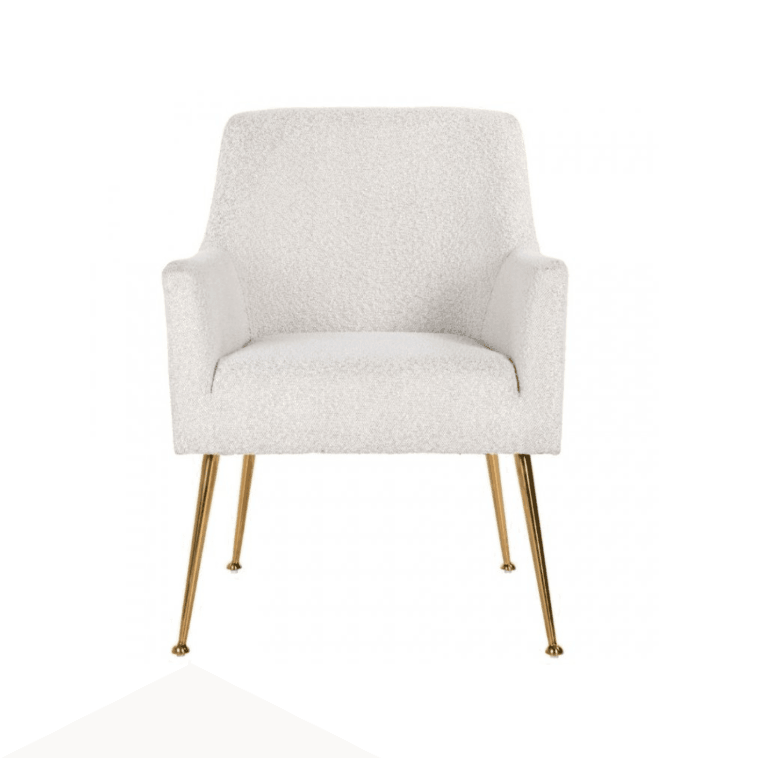 Krzesło HARPER biały bouclé Richmond Interiors Eye on Design