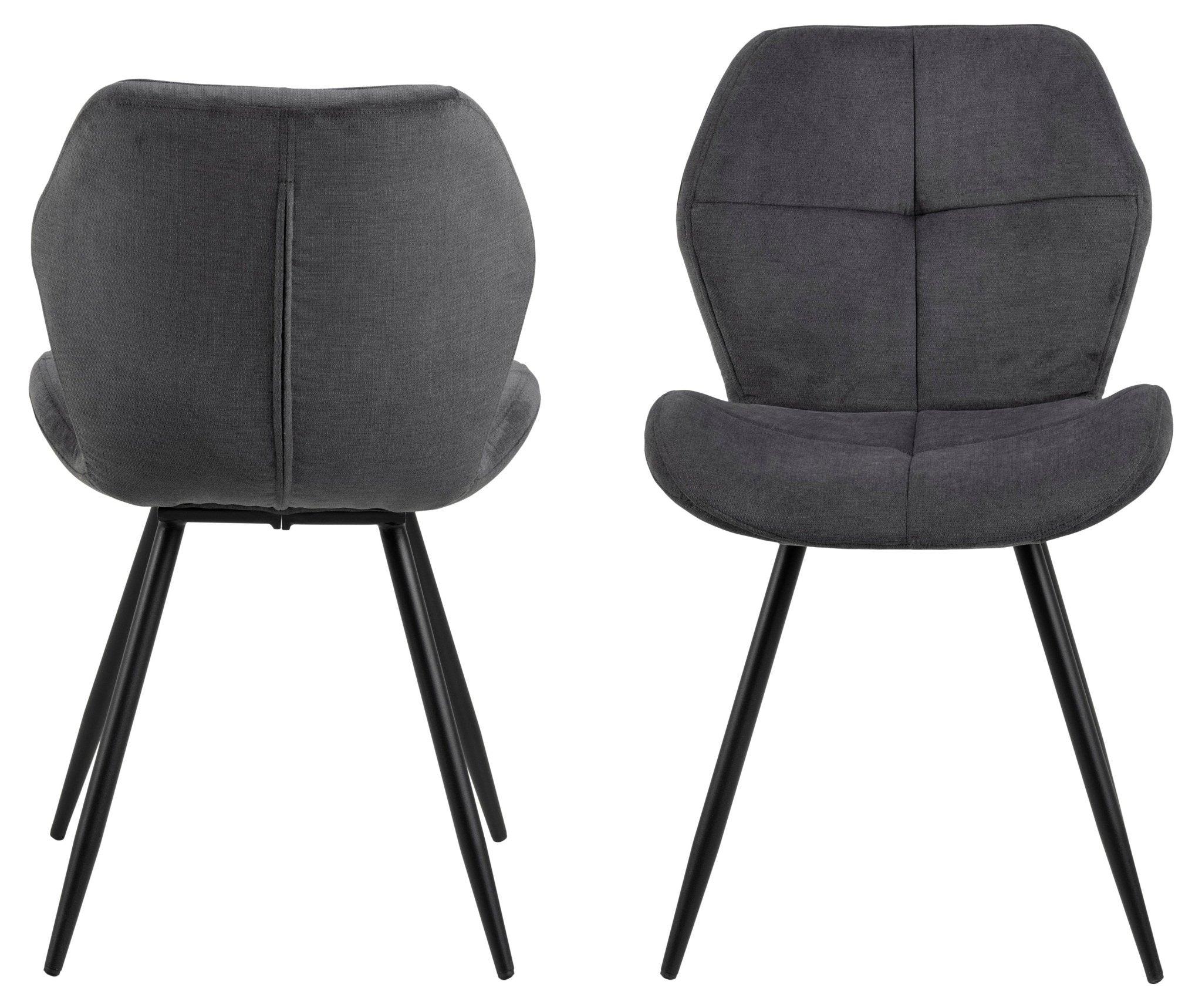 Krzesło LEYLA antracytowy Actona Eye on Design