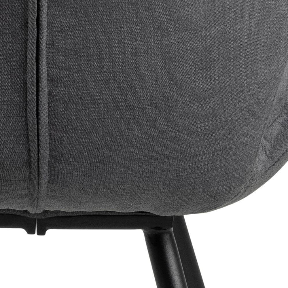 Krzesło LEYLA antracytowy Actona Eye on Design