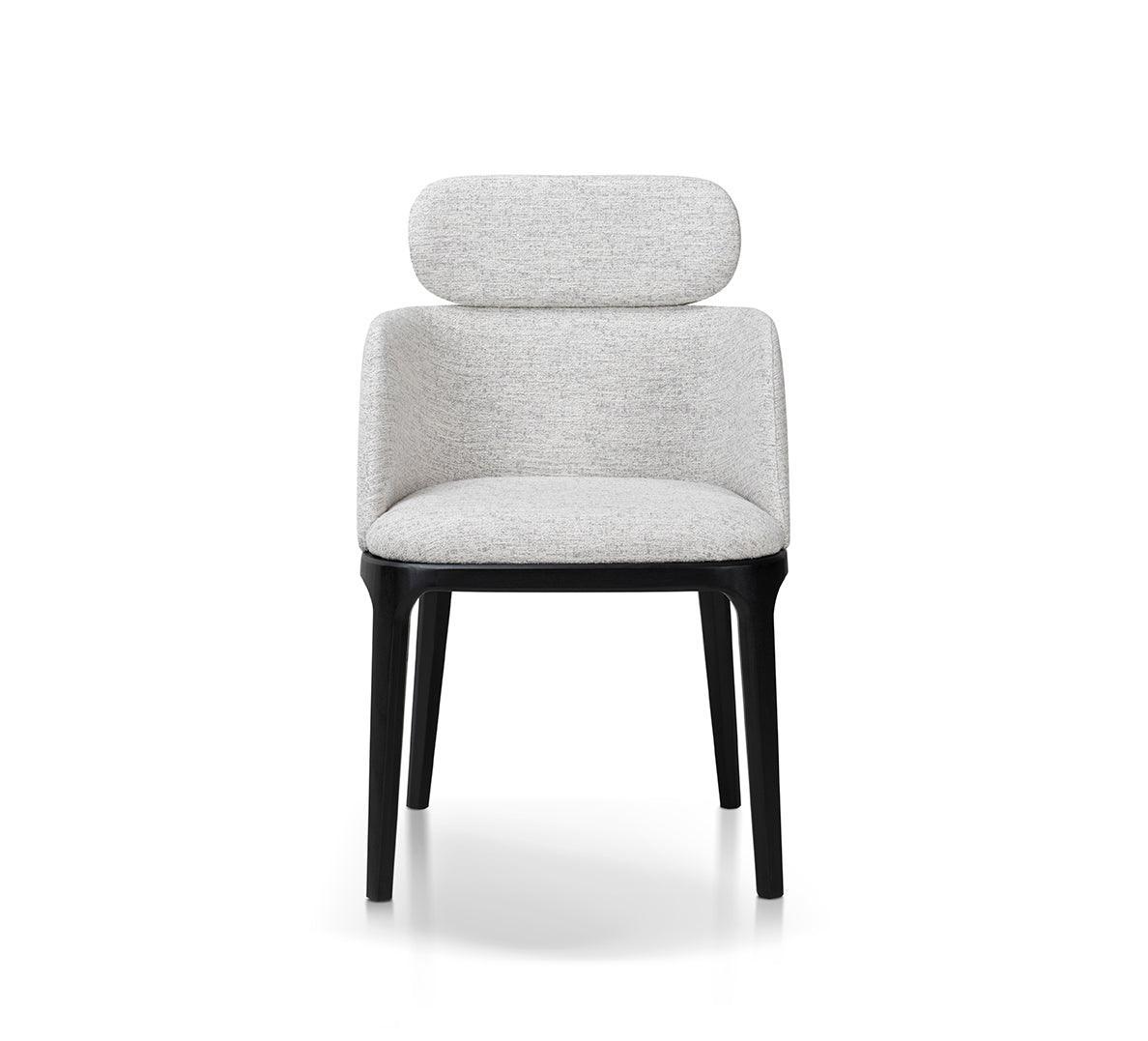 Krzesło MUST II tapicerowane z drewnianą podstawą Nobonobo Eye on Design