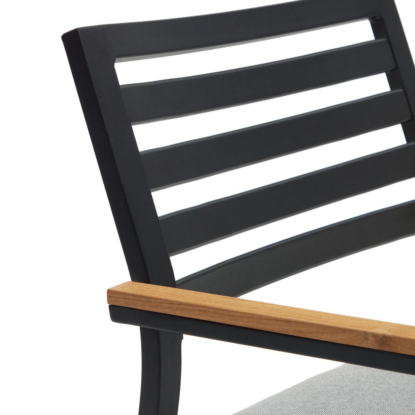 Krzesło ogrodowe BONA czarny La Forma Eye on Design