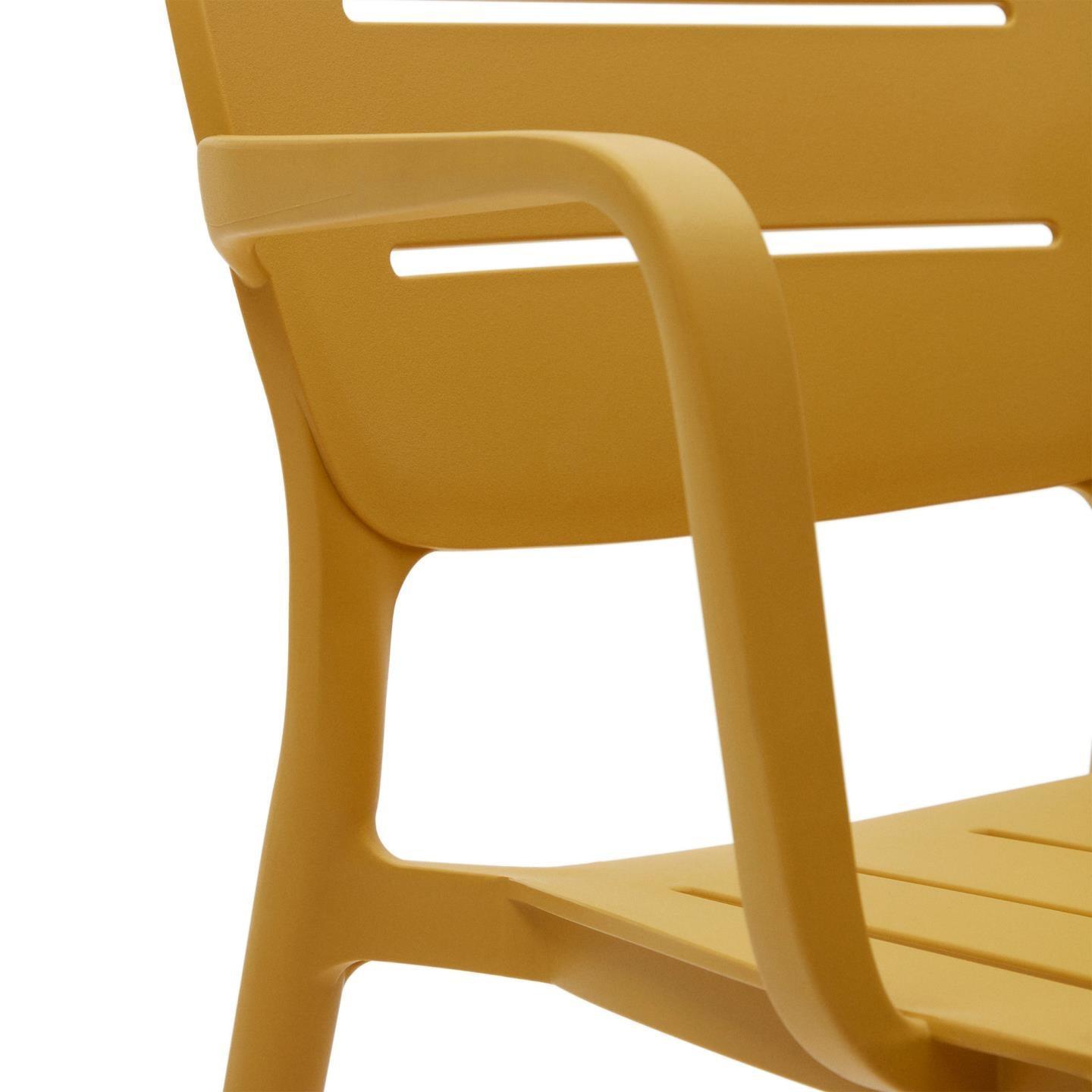 Krzesło ogrodowe MORELLA musztardowy La Forma Eye on Design