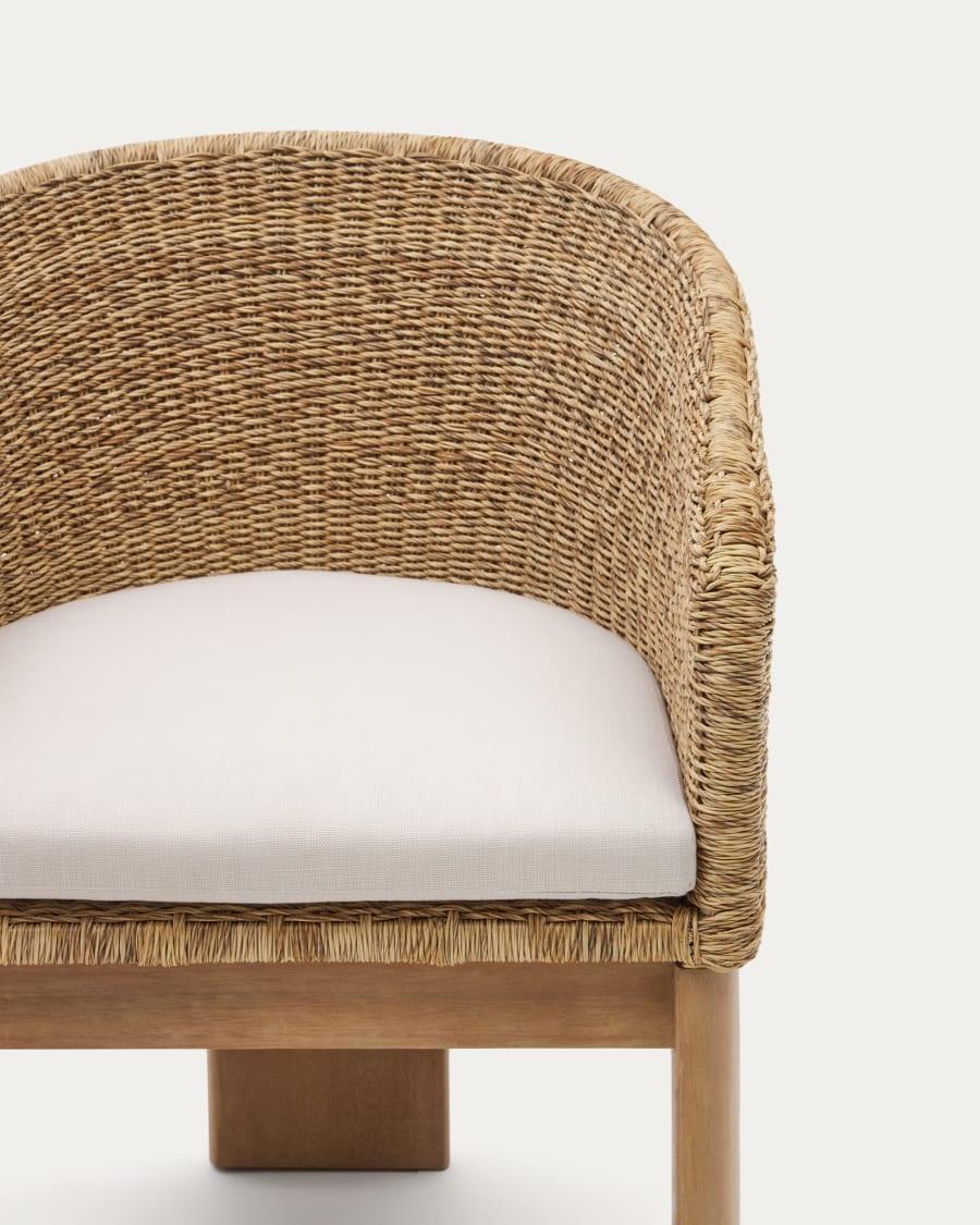 Krzesło ogrodowe XORIGUER rattanowe oparcie La Forma Eye on Design